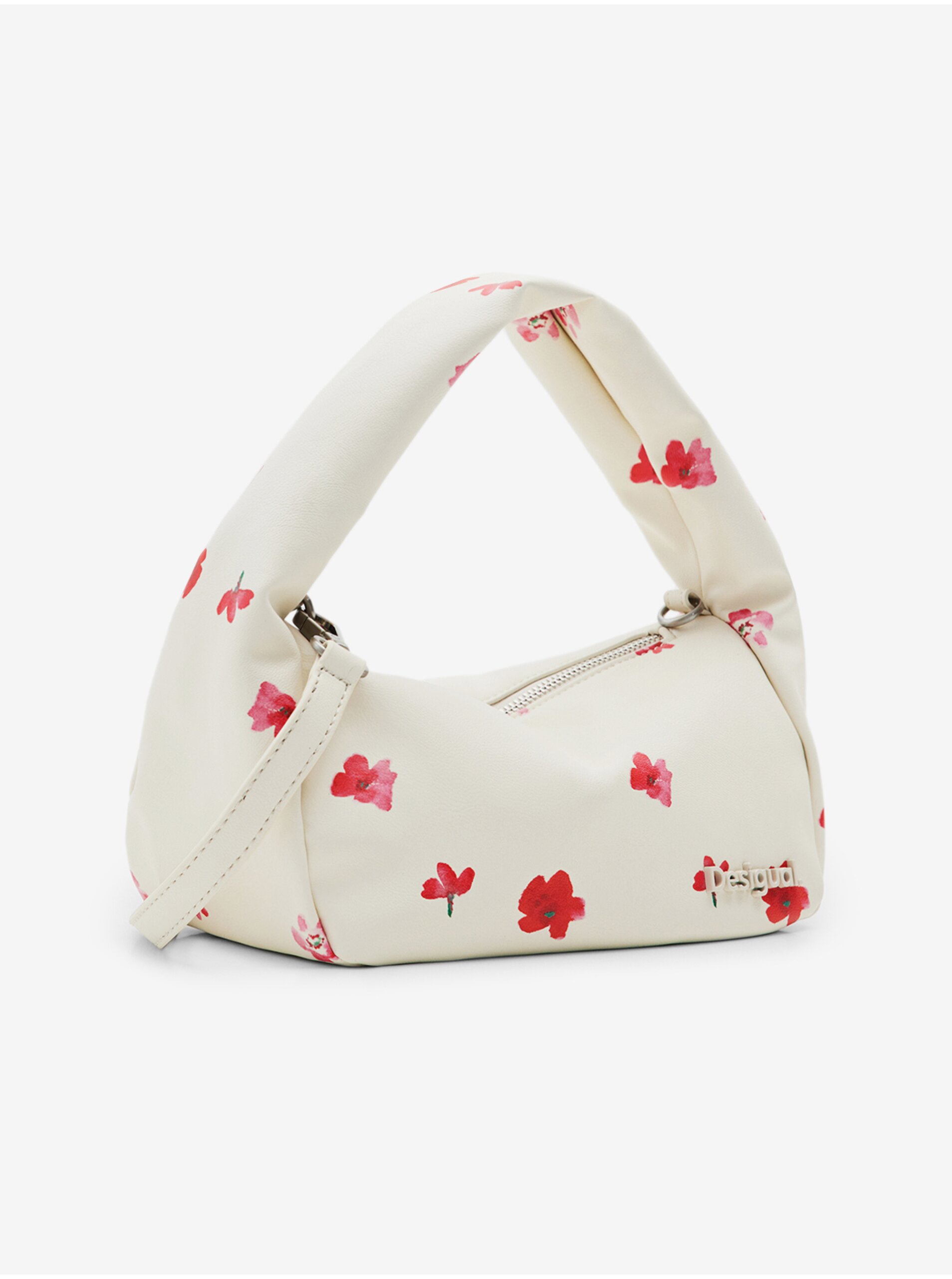 Women's Cream Floral Handbag Desigual Circa Scott - Women