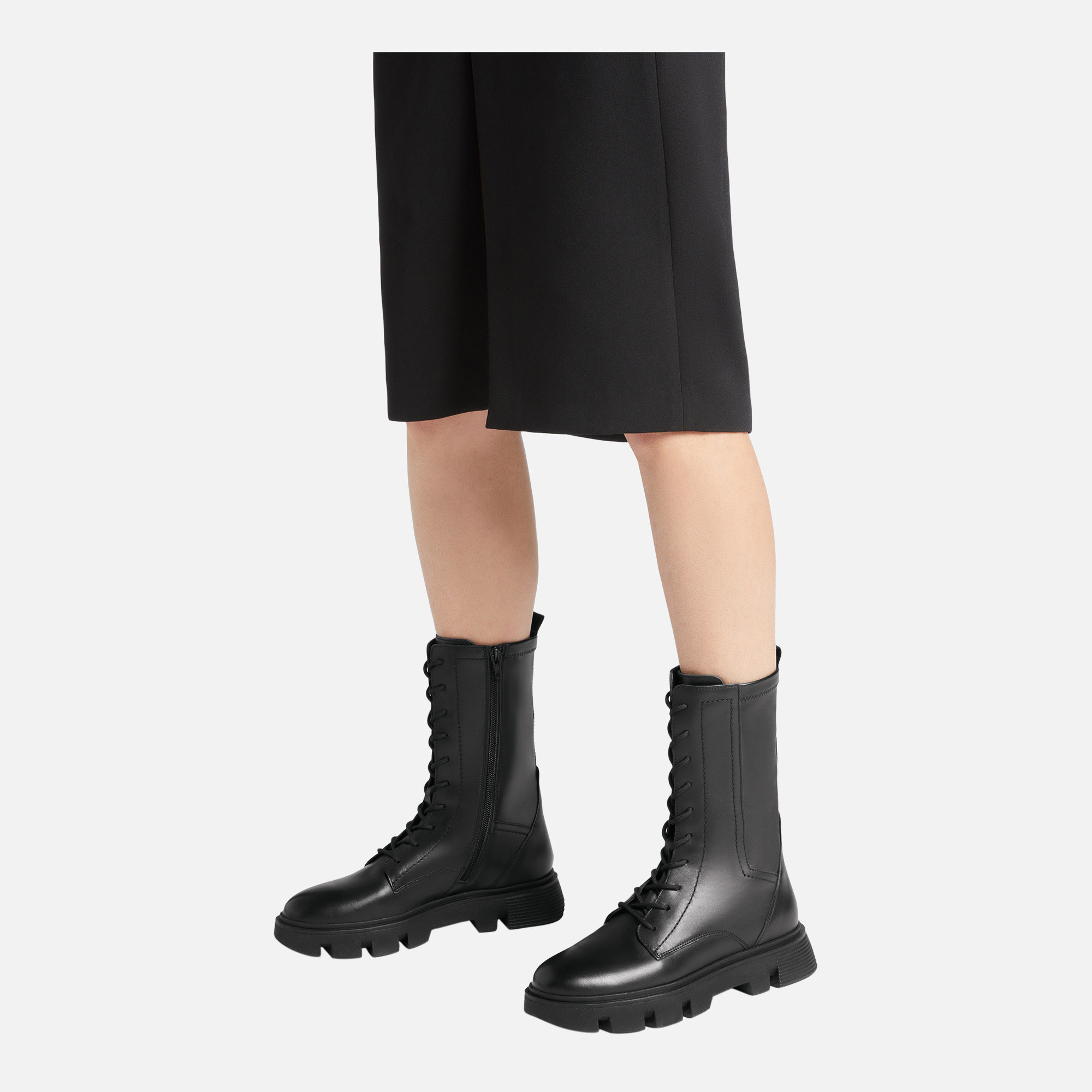 Ghete de damă Geox Vilde negre