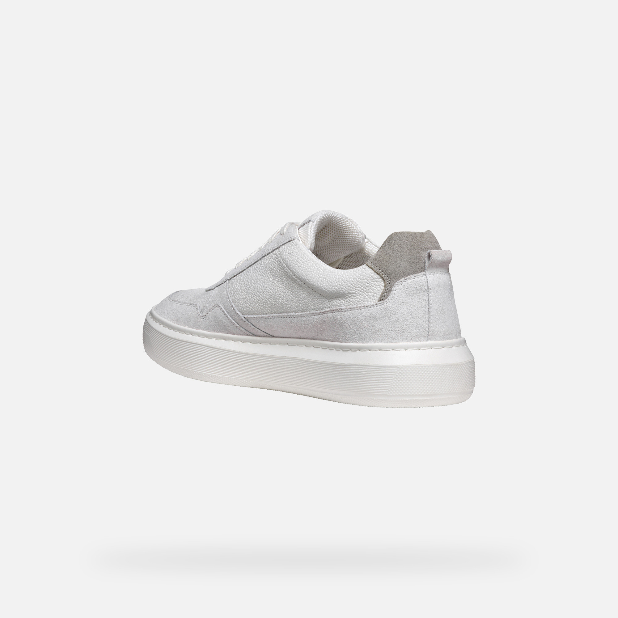 Cream men's sneakers Geox Deiven - Men's