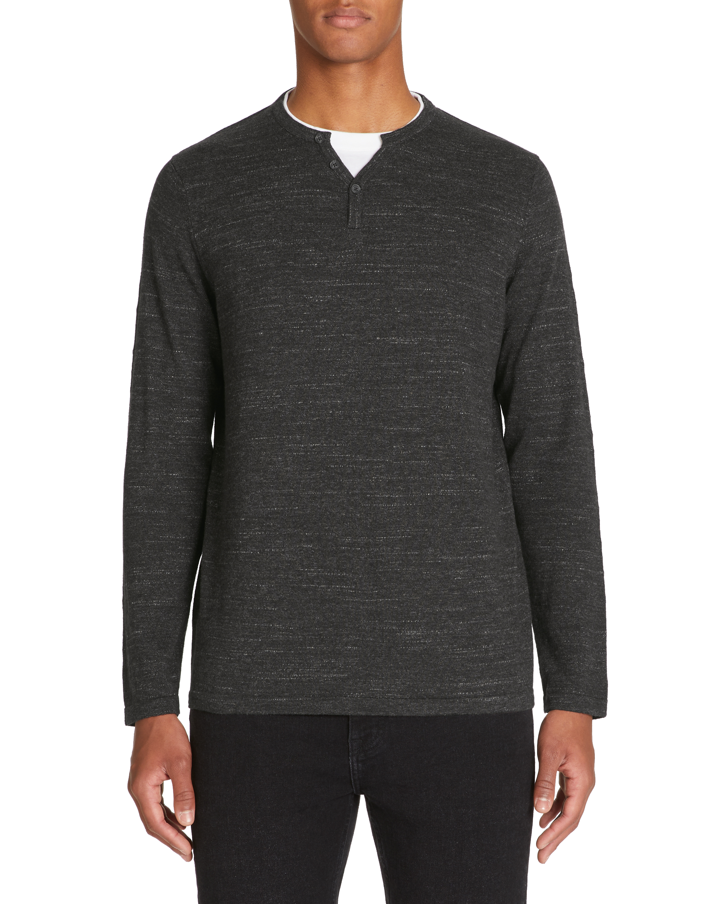 Celio Henley Gelano Sweater - Mens