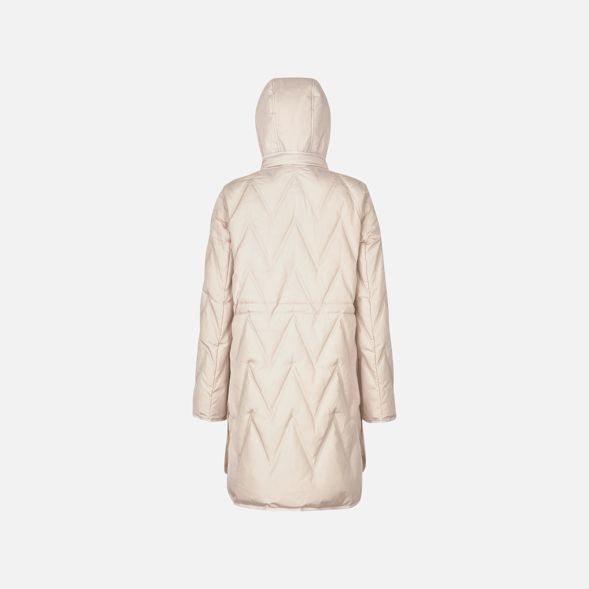 Cream Women&#039;s Down Jackets Geox Plummery - Women&#039;s