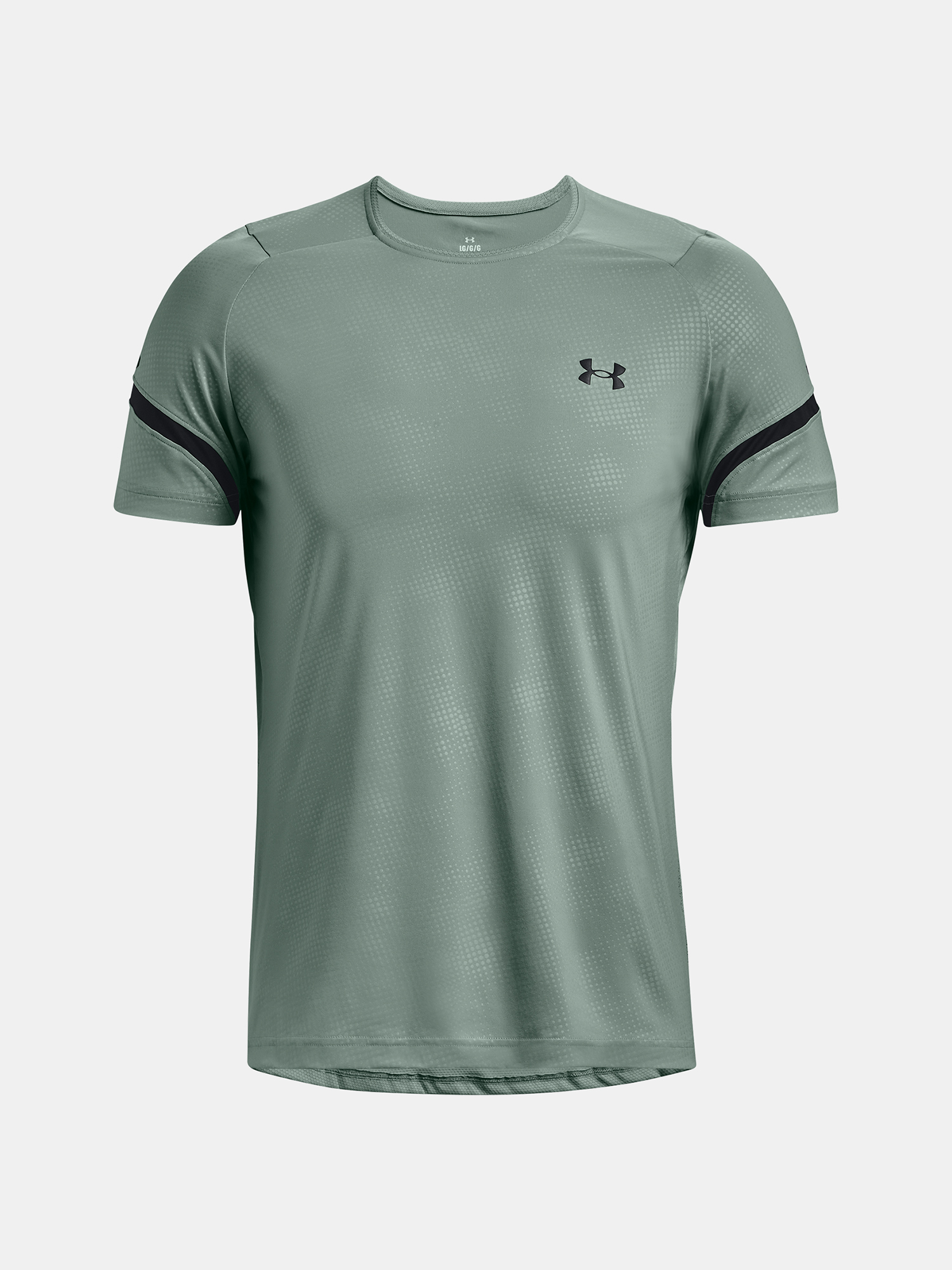 Under Armour UA Rush Emboss SS-GRY T-Shirt - Mens