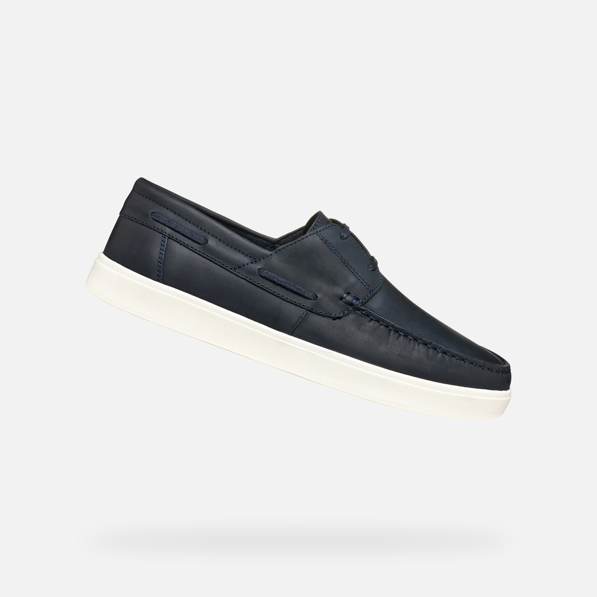 Мъжки тъмносини мокасини Geox Avola