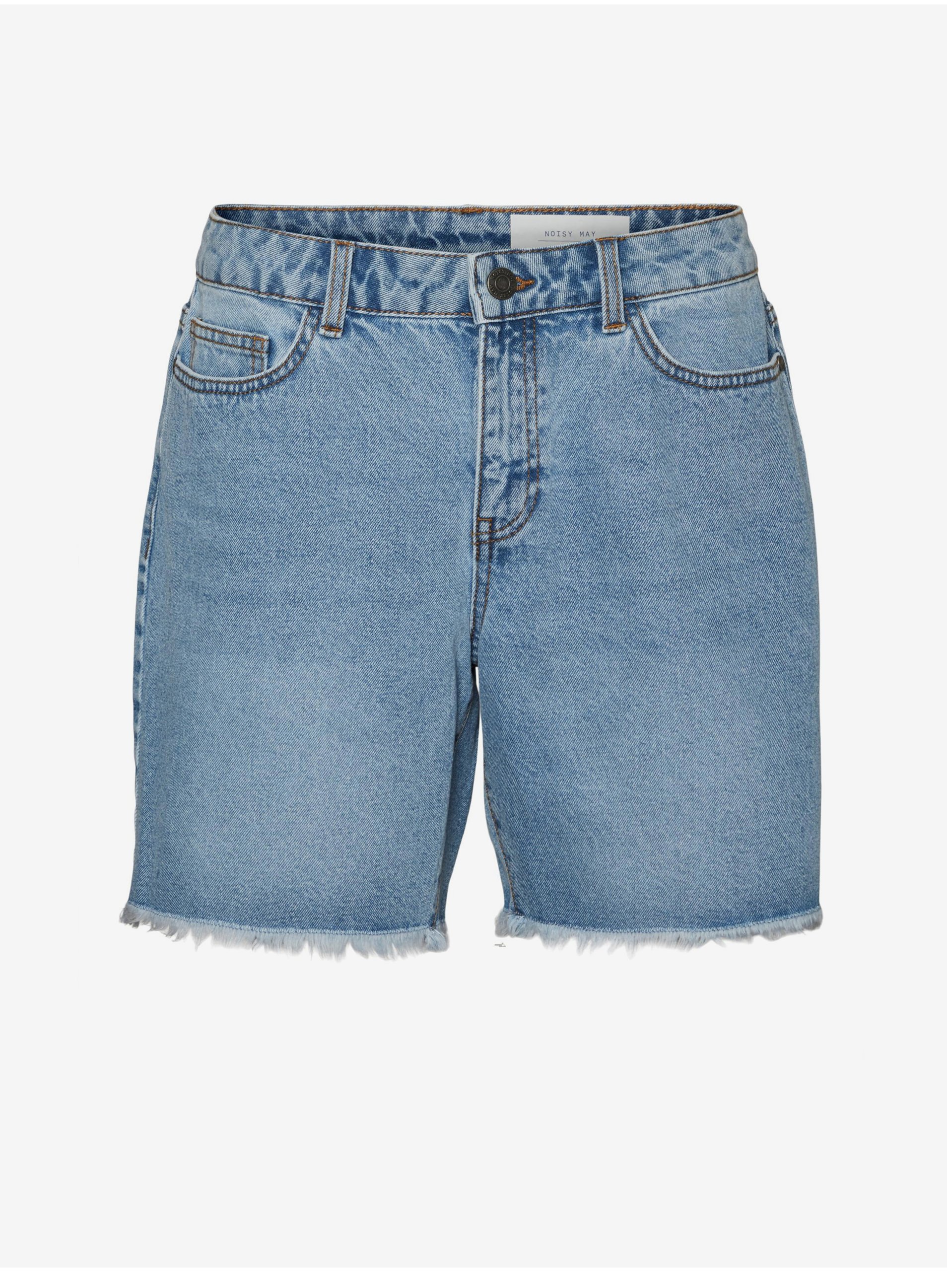 Pantaloni scurti pentru femei Noisy May - albastru