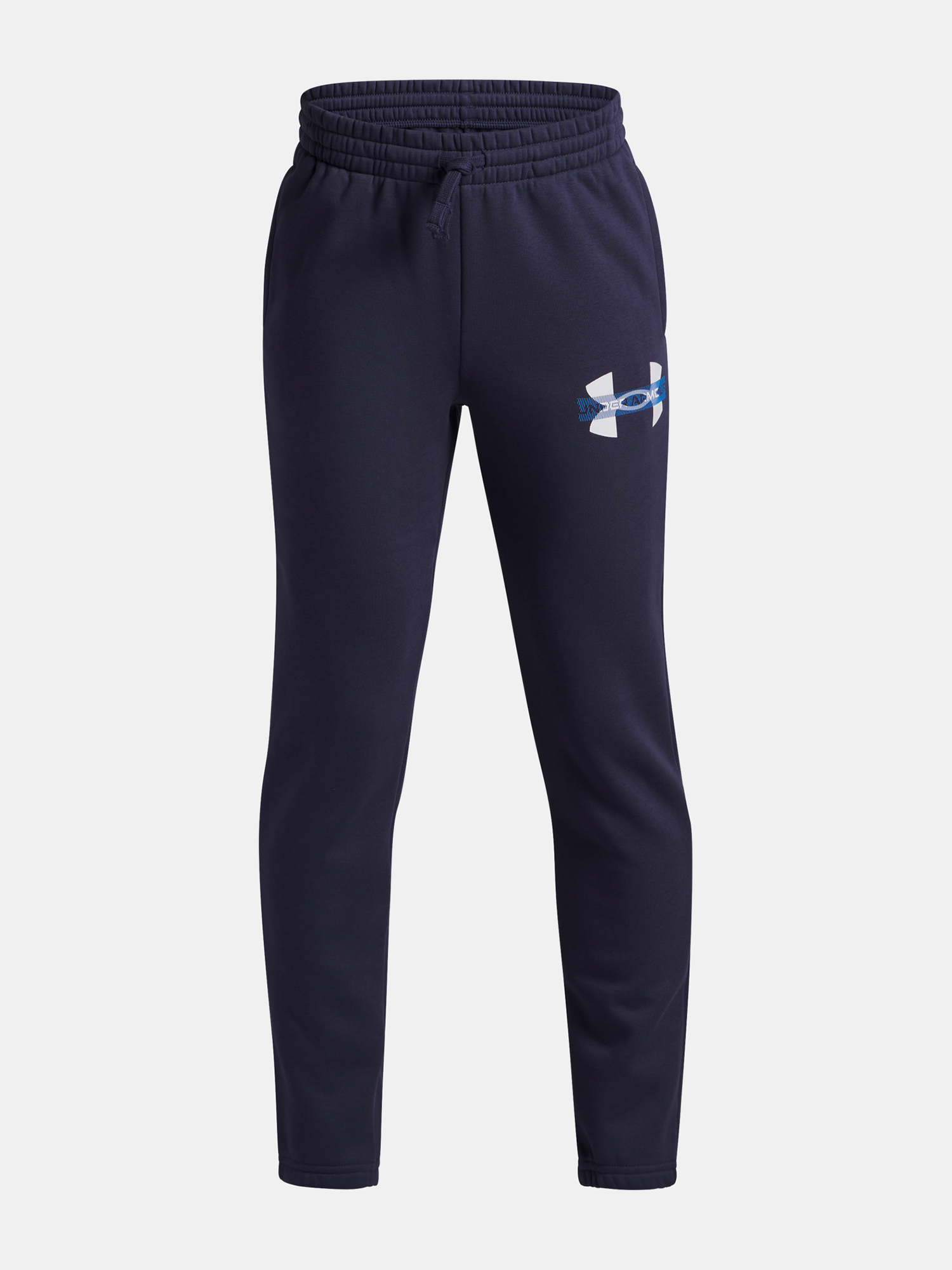 Boys' Sweatpants Under Armour UA Rival Flc Cblck Grphc Jgr-BLU - Boys