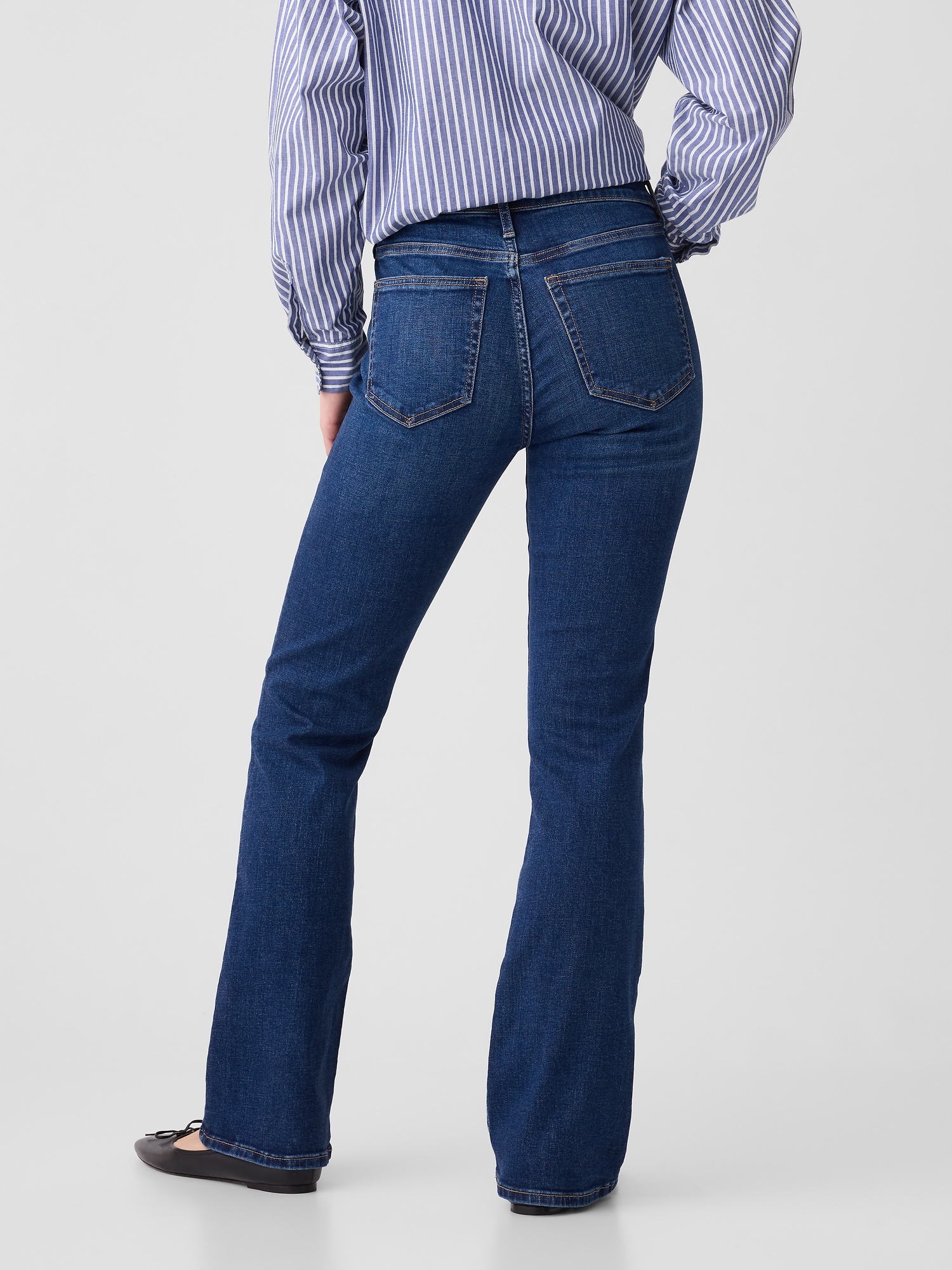 GAP Mid Rise Baby Boot Jeans - Women&#039;s
