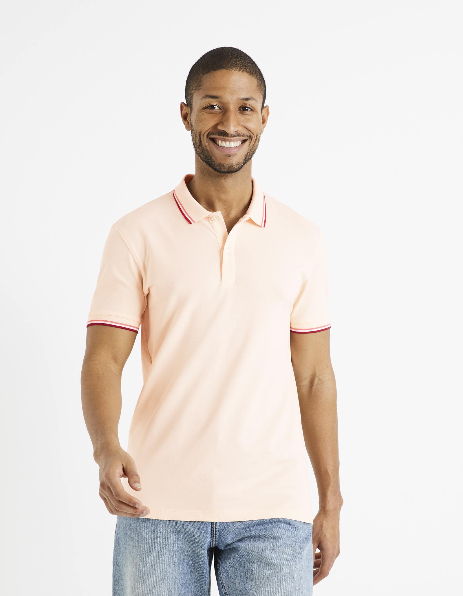 Celio Polo T-Shirt Pique Decolrayeb - Men