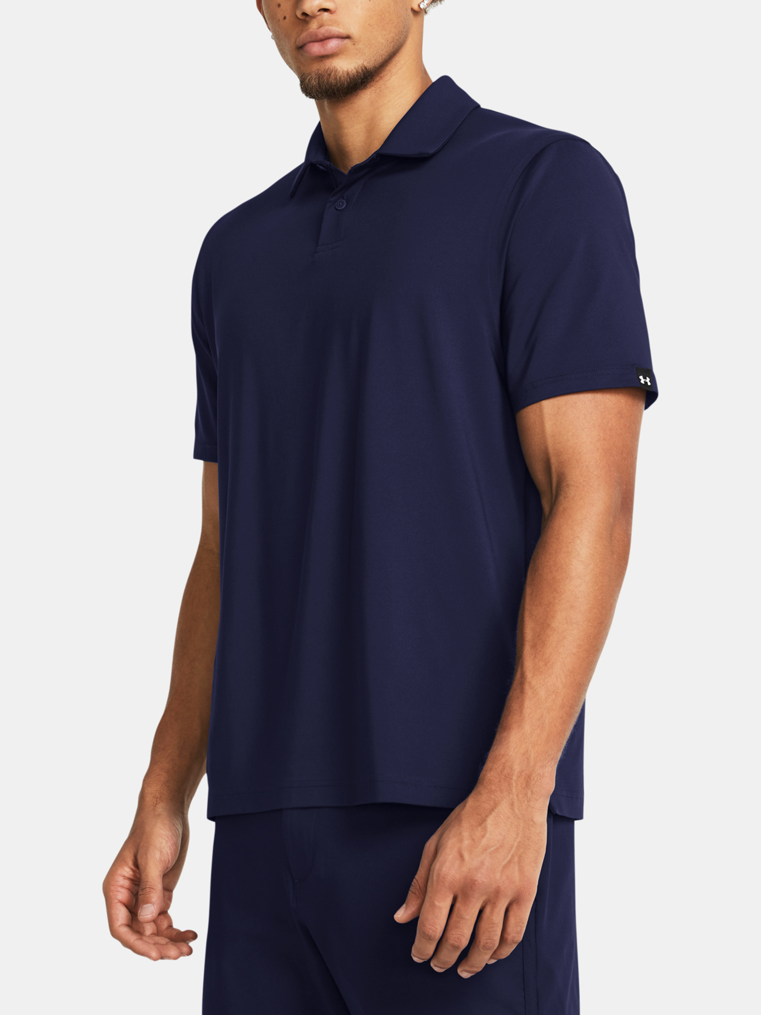 Men's Under Armour UA T2G Polo LB-BLU T-Shirt - Mens