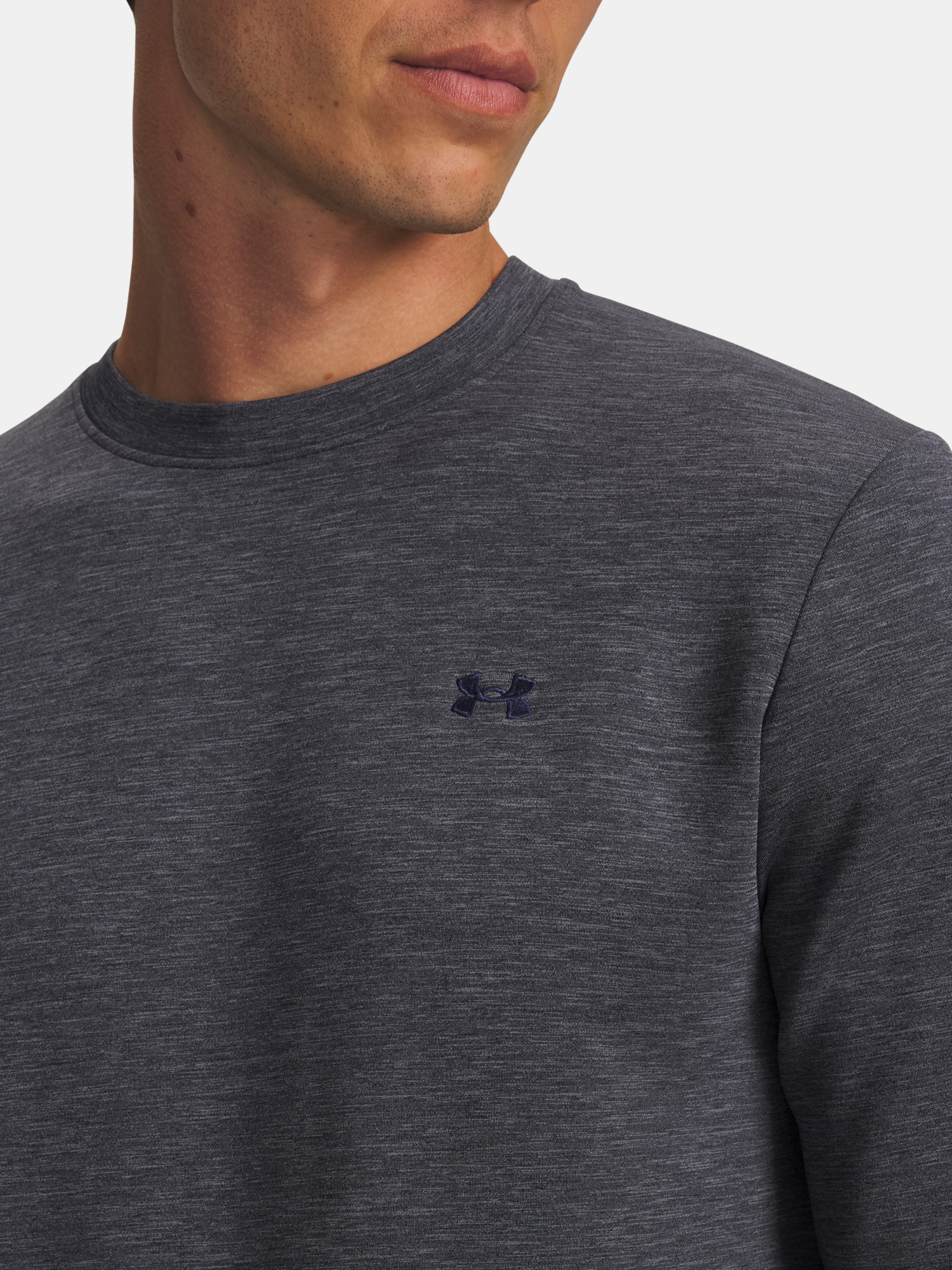Men's Under Armour UA Drive Midlayer Crew-BLU Sweatshirt - Men's