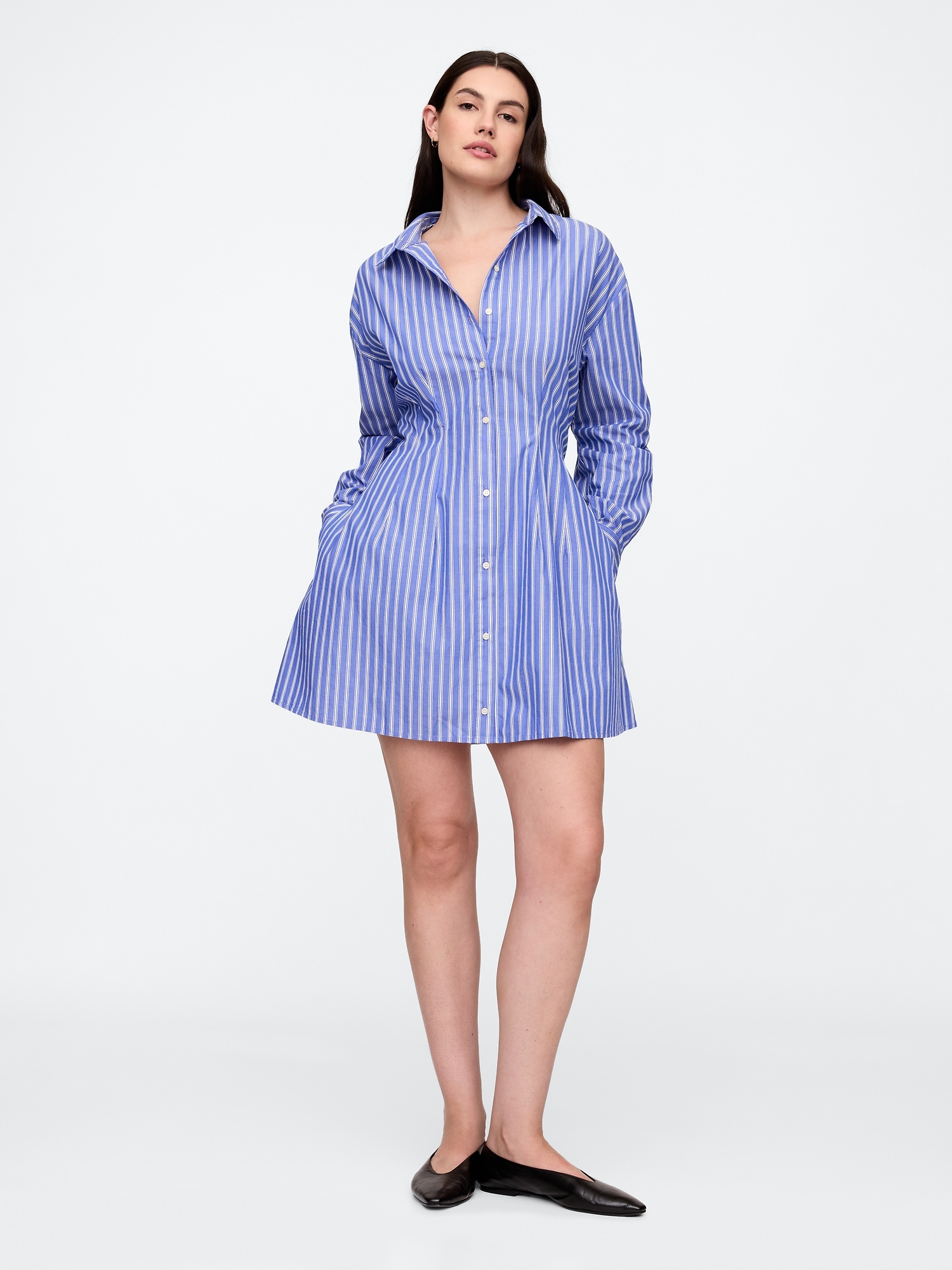 GAP Poplin mini shirt dress - Women's
