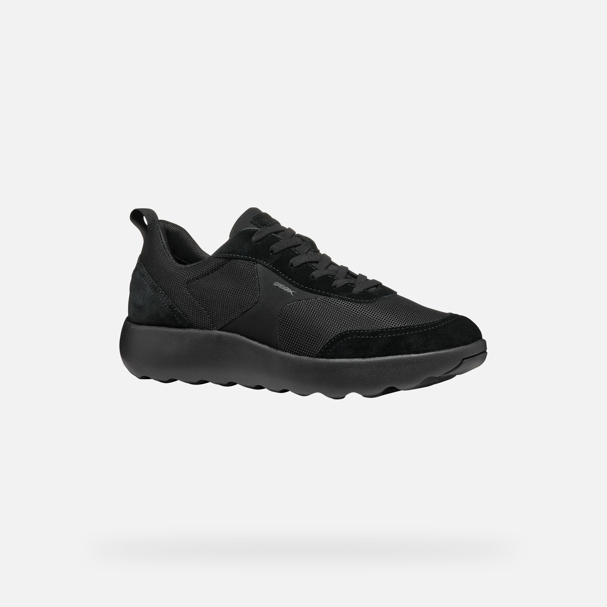 Black men's sneakers Geox Xtors - Men's