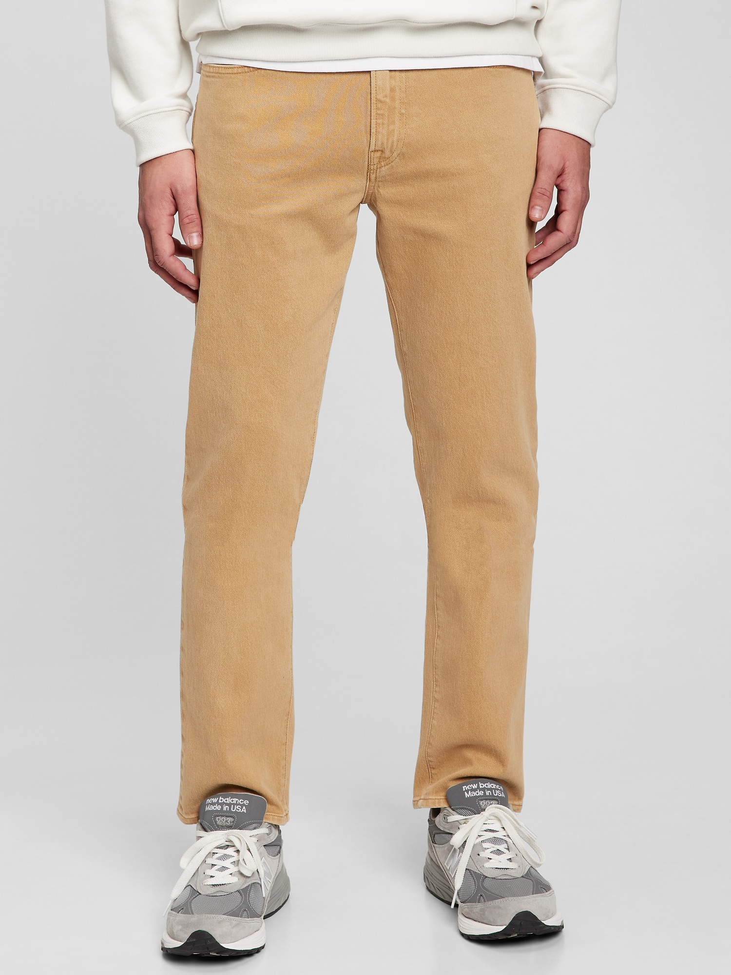 Pantaloni chino pentru barbati GAP - bej