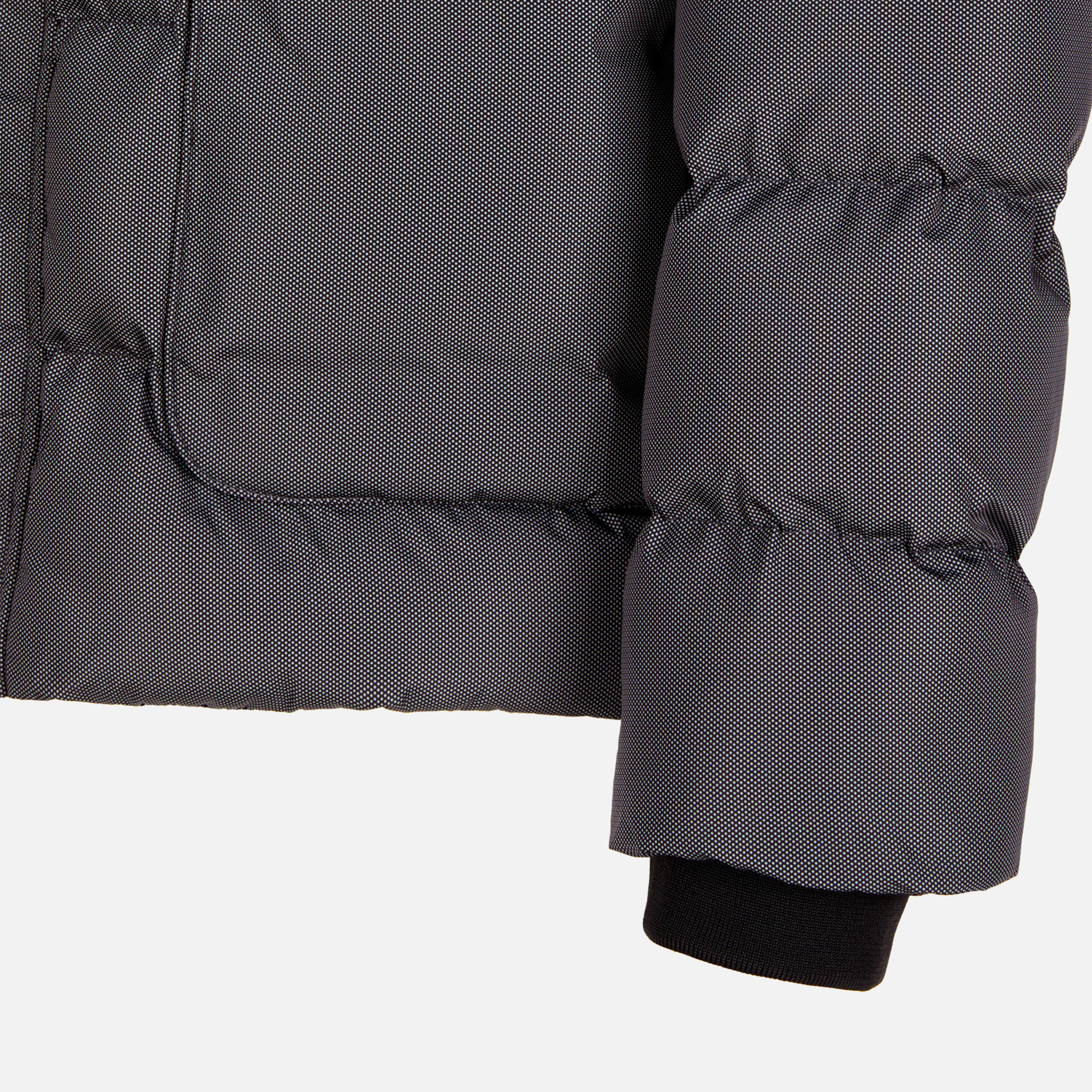 Geacă de puf gri pentru bărbați Geox Leitan