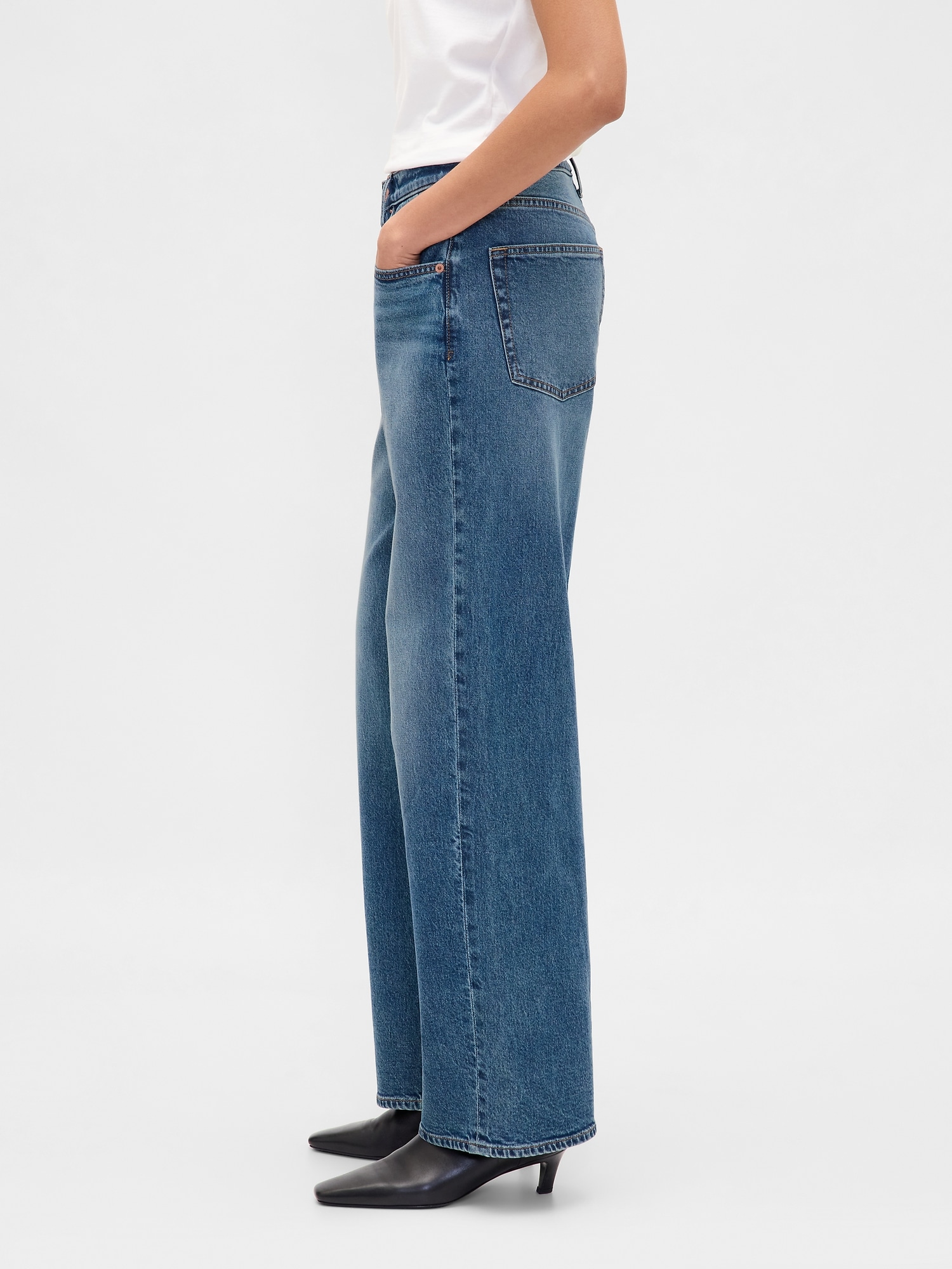 GAP Jeans '90s Loose High Rise - Ladies