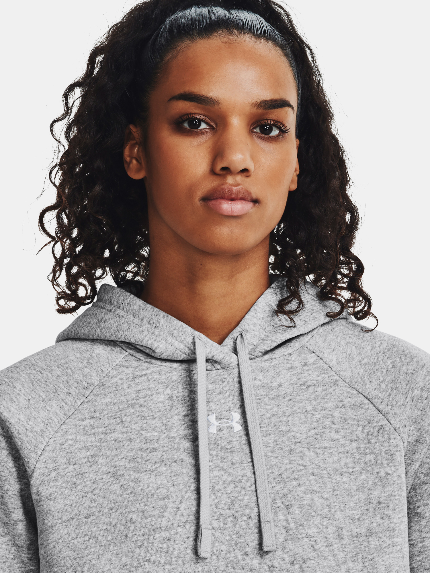 Hanorace pentru femei Under Armour - gri deschis