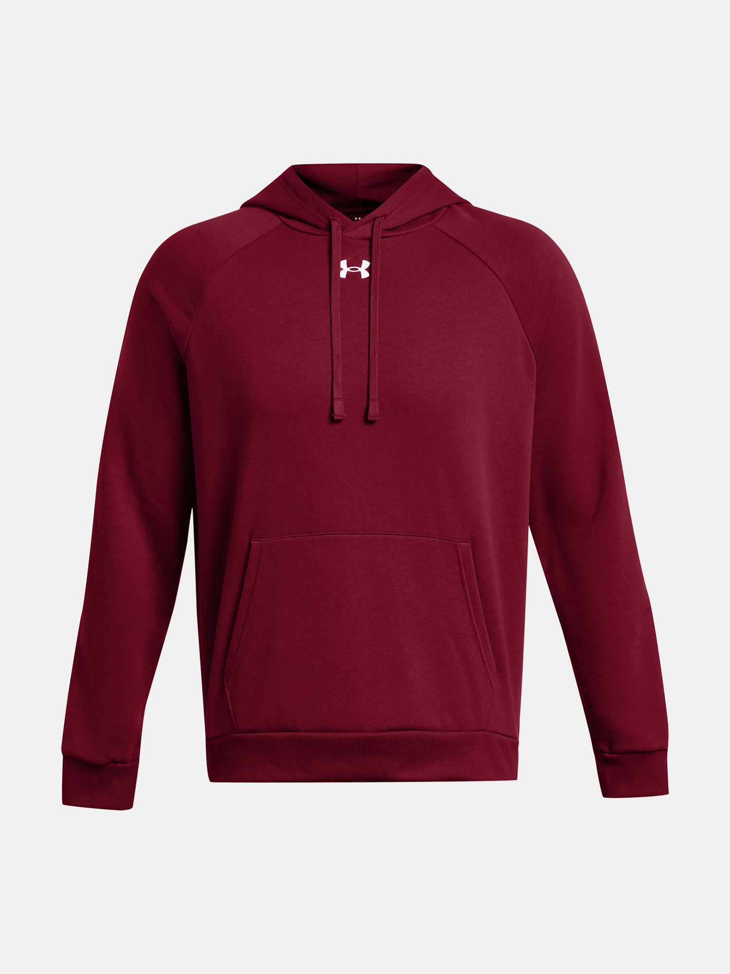 Men's sweatshirt Under Armour UA Rival Fleece Hoodie-RED - Men's