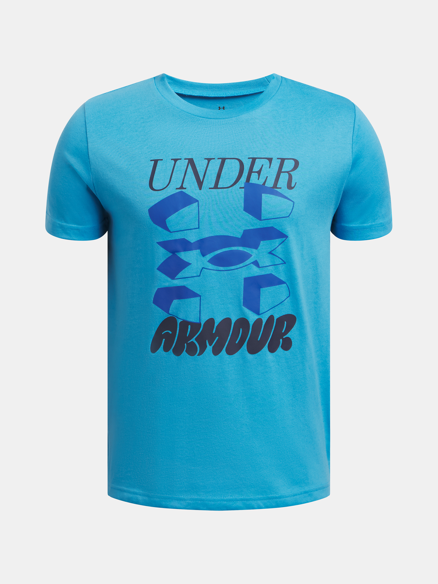Boys T-shirt Under Armour UA B SPLIT BIG LOGO SS - Boys