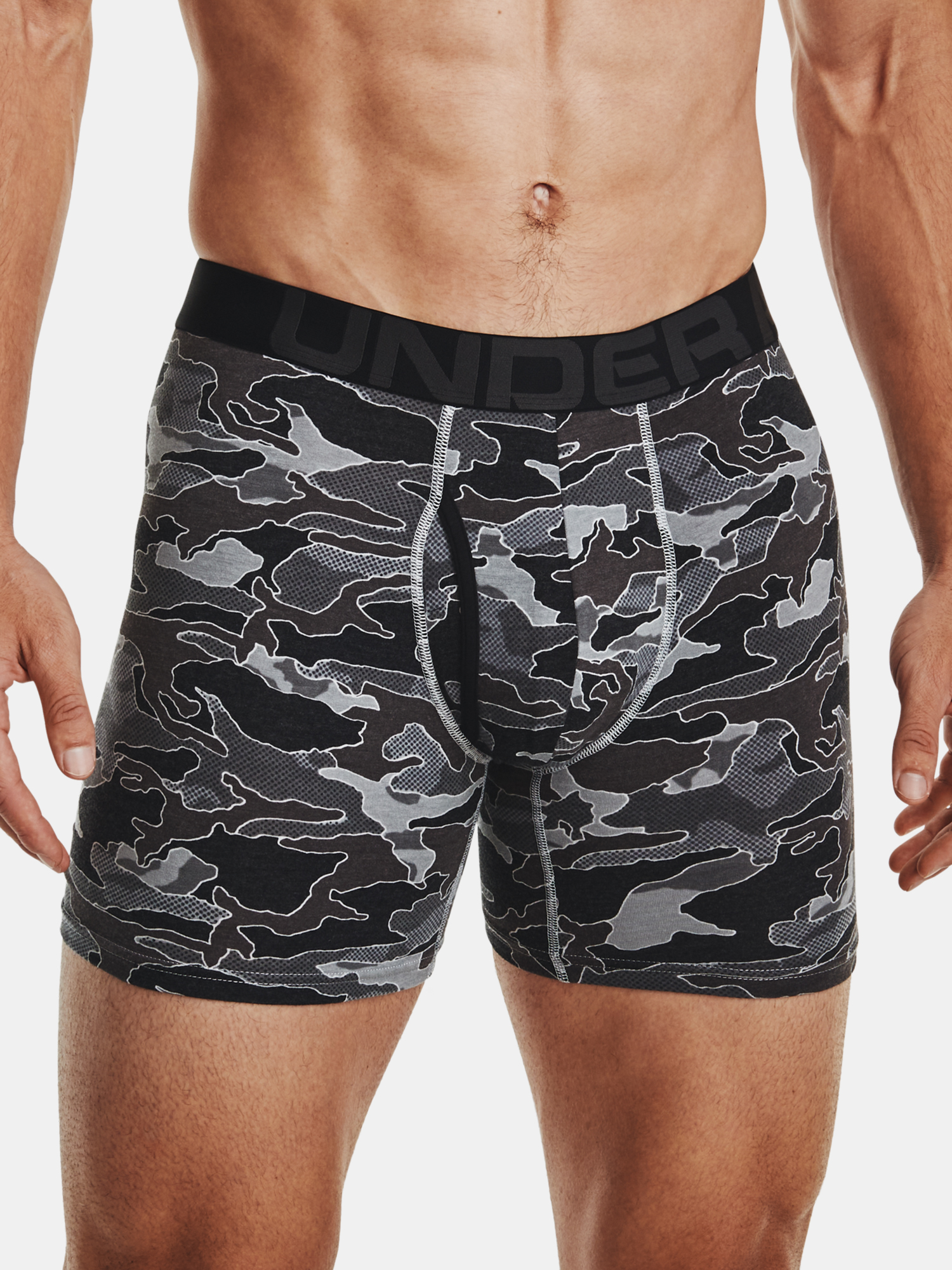 Under Armour Boxers UA CC 6in Novelty 3 Pack-GRY - Mens