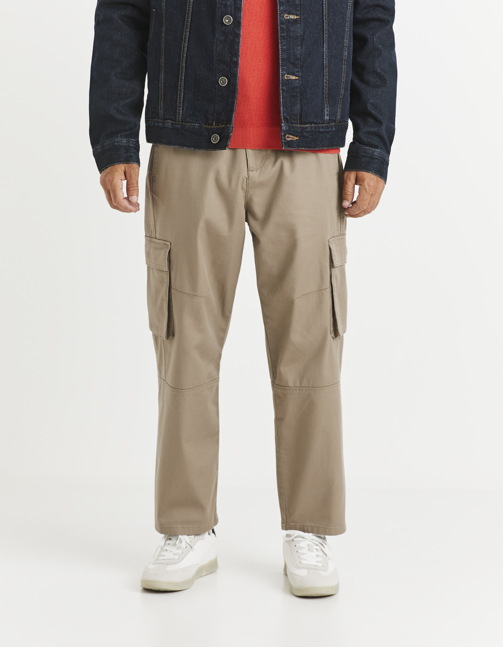 Pantaloni casual pentru barbati Celio - bej