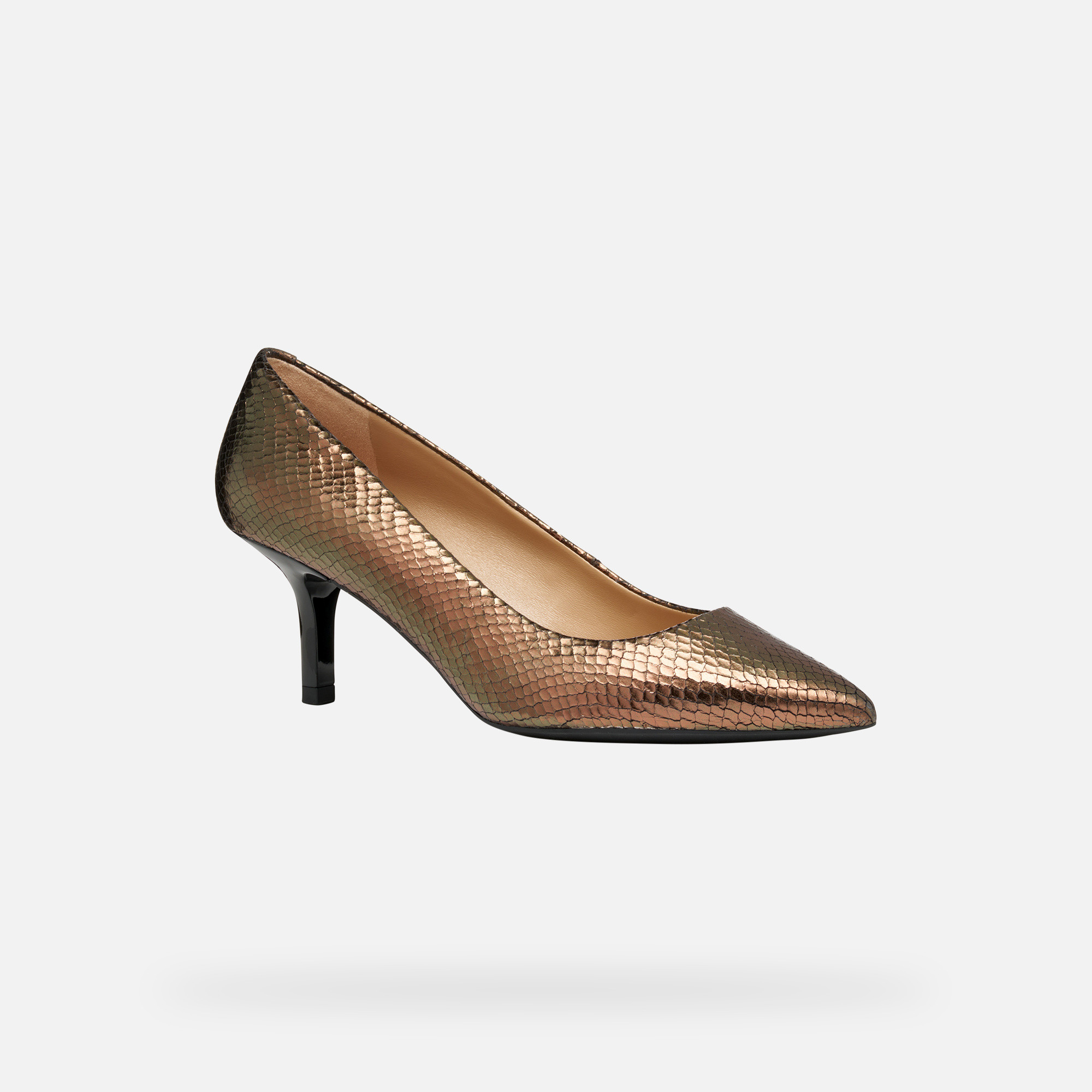Gold Women's Pumps Geox Kleopy - Women's