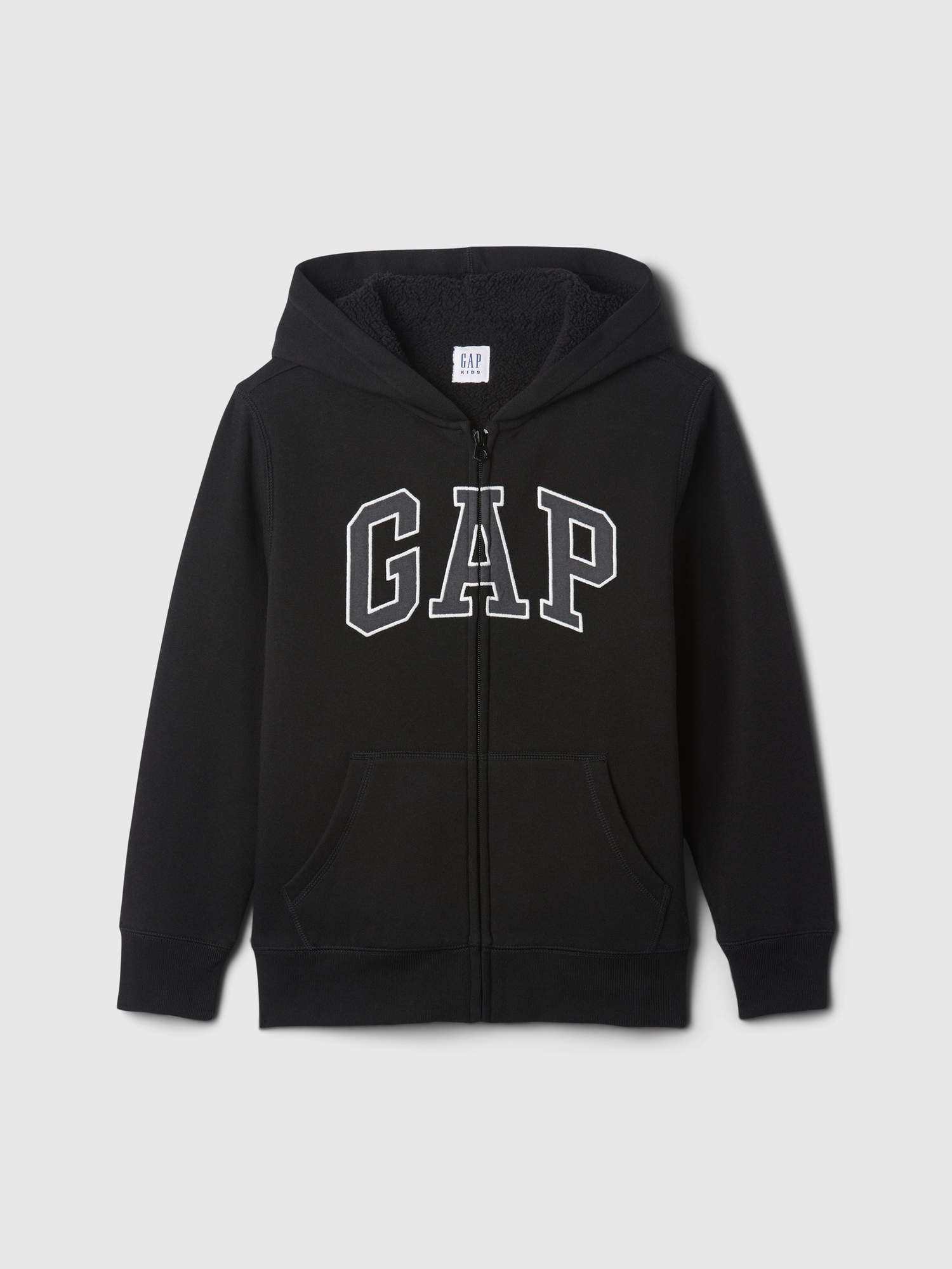 GAP Childrens sherpa sweatshirt with logo - Boys