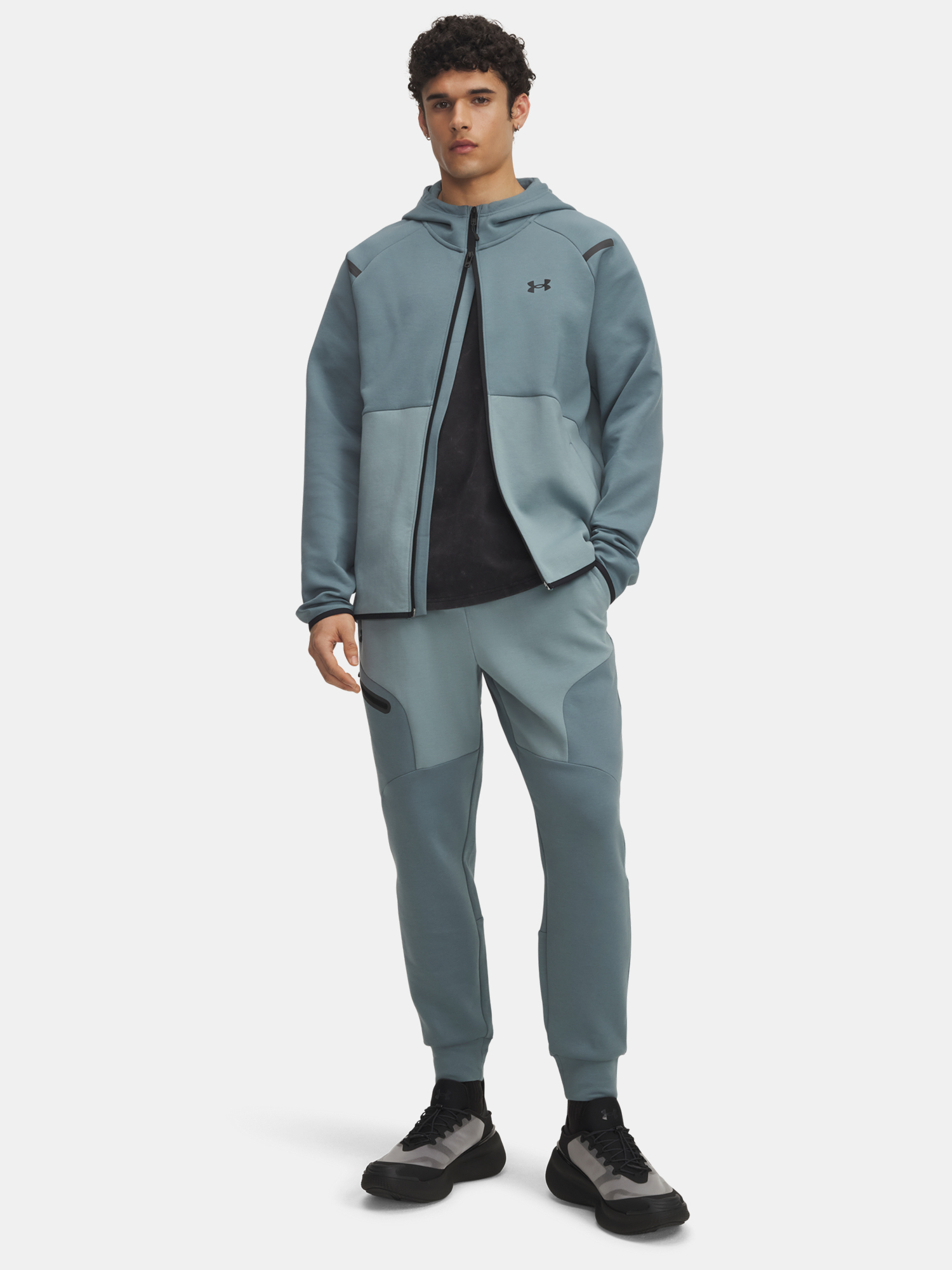 Men&#039;s Sweatpants Under Armour UA Unstoppable Flc Jgr EU-BLU - Mens