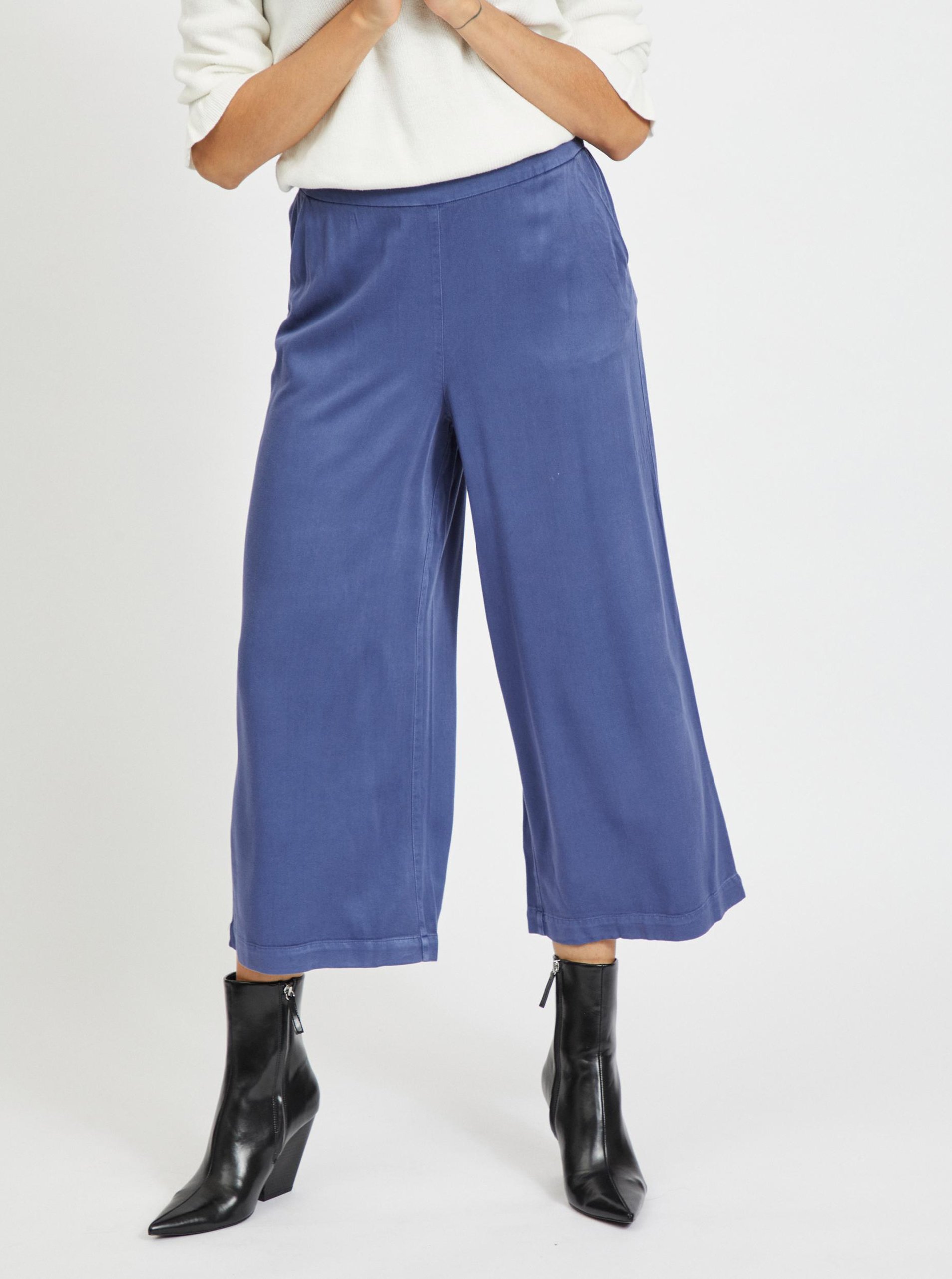 Blue culottes VILA Fanza - Ladies