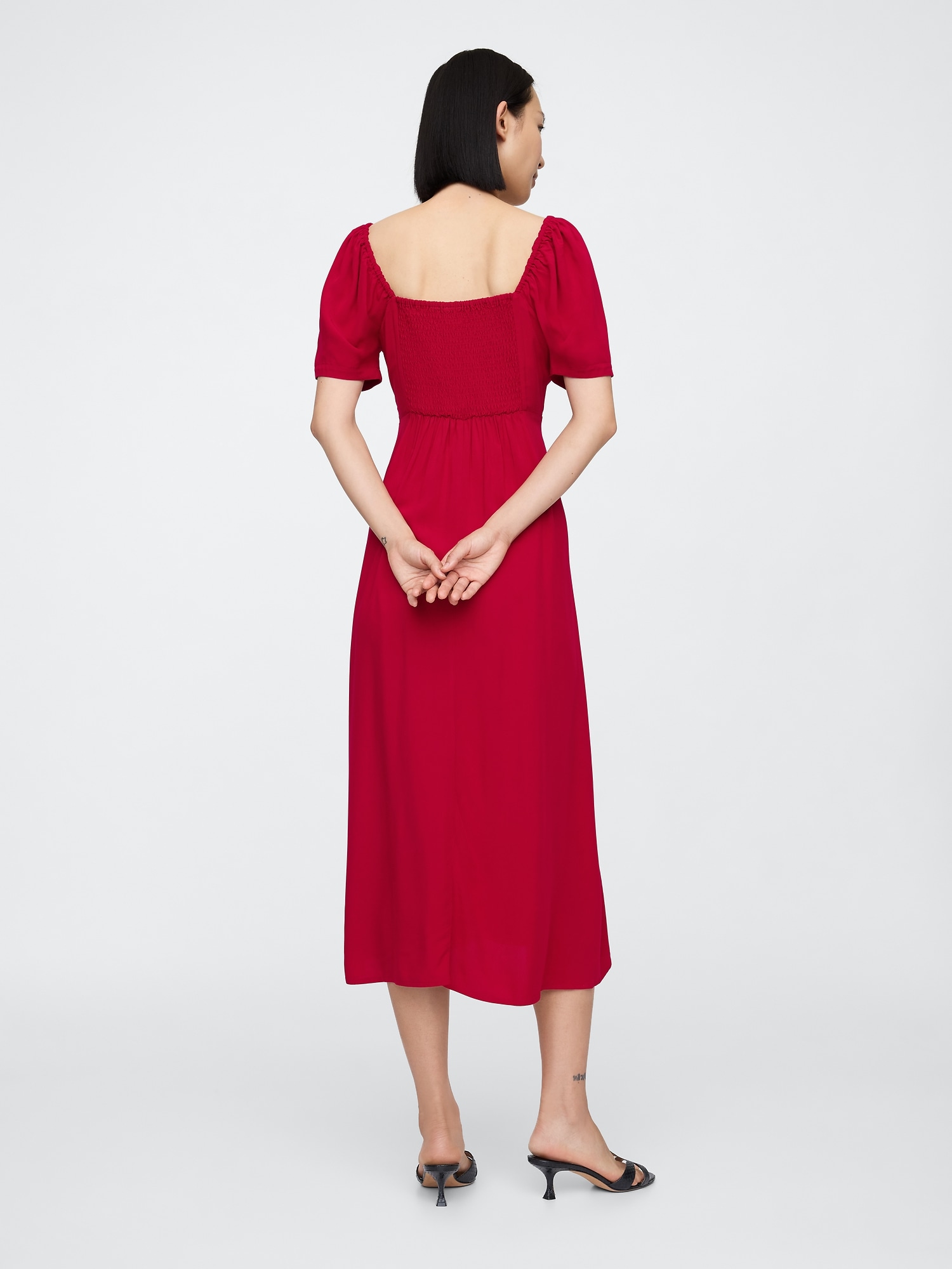 GAP Midi dress with slit - Women's