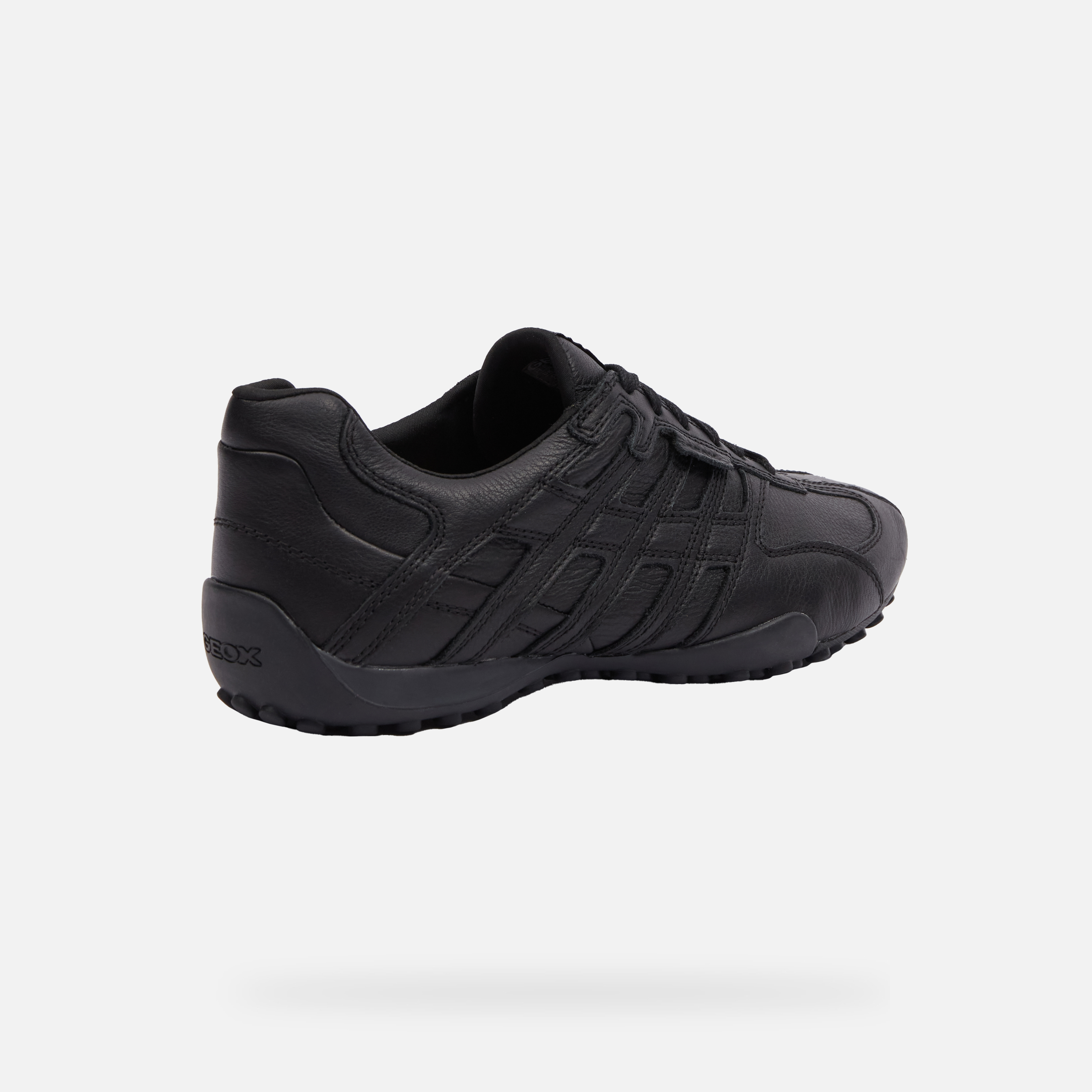 Black men's sneakers Geox Snake Original - Men's