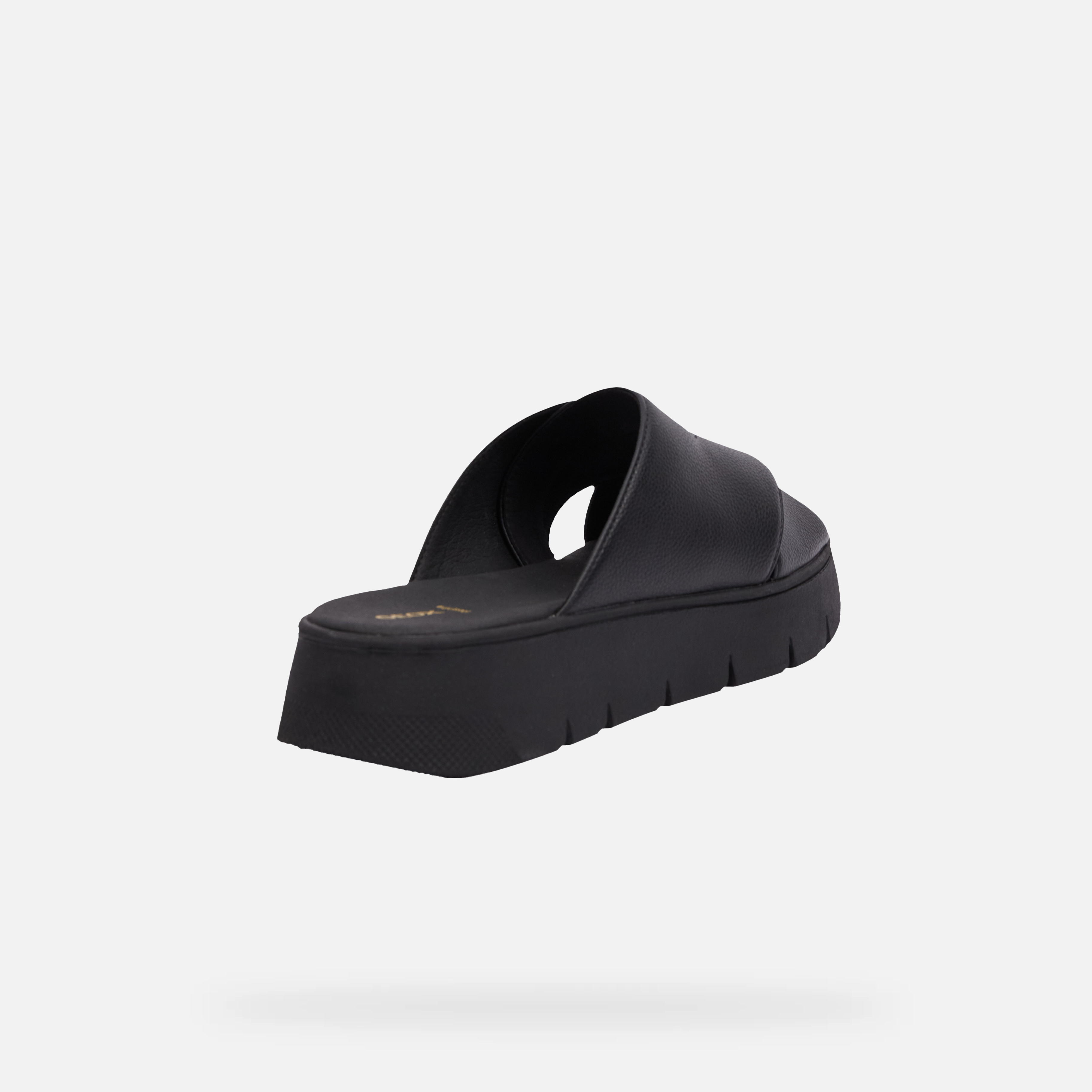Black women's slippers Geox Dandra 40 - Women's