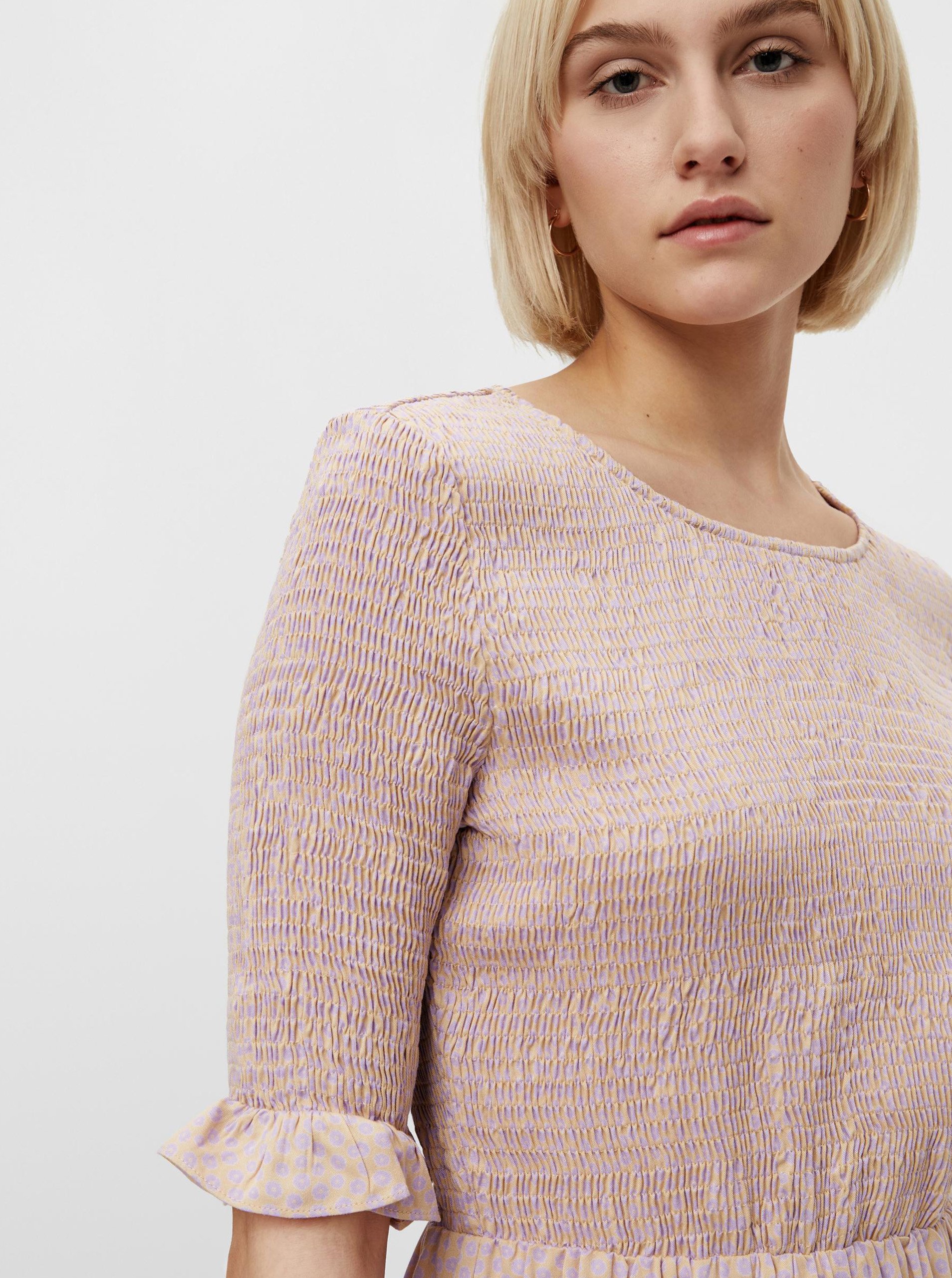 Rochii casual pentru femei Pieces - roz deschis