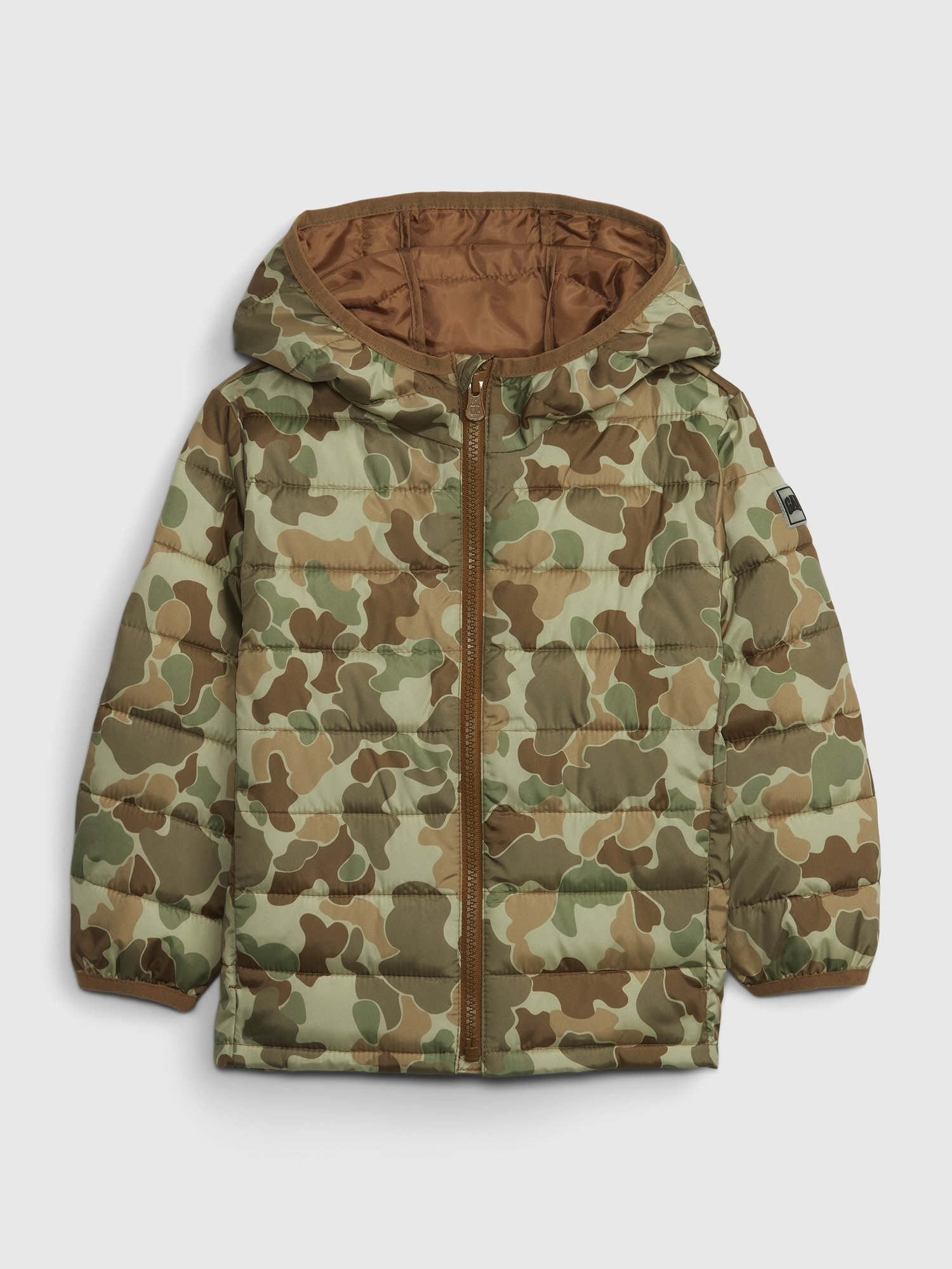 GAP Kids' quilted hooded jacket - Boys