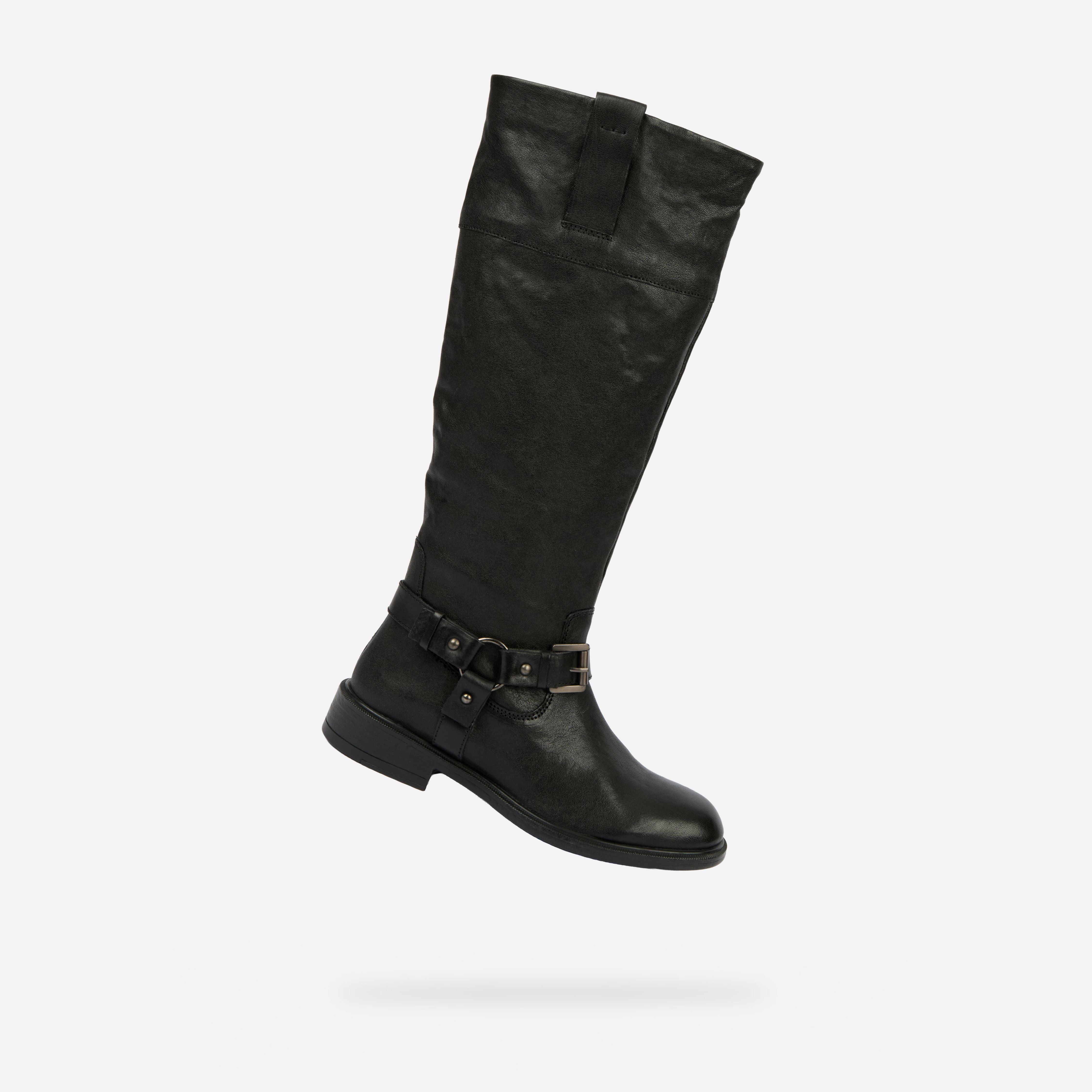 Black Women&#039;s Geox Catria Boots - Women&#039;s
