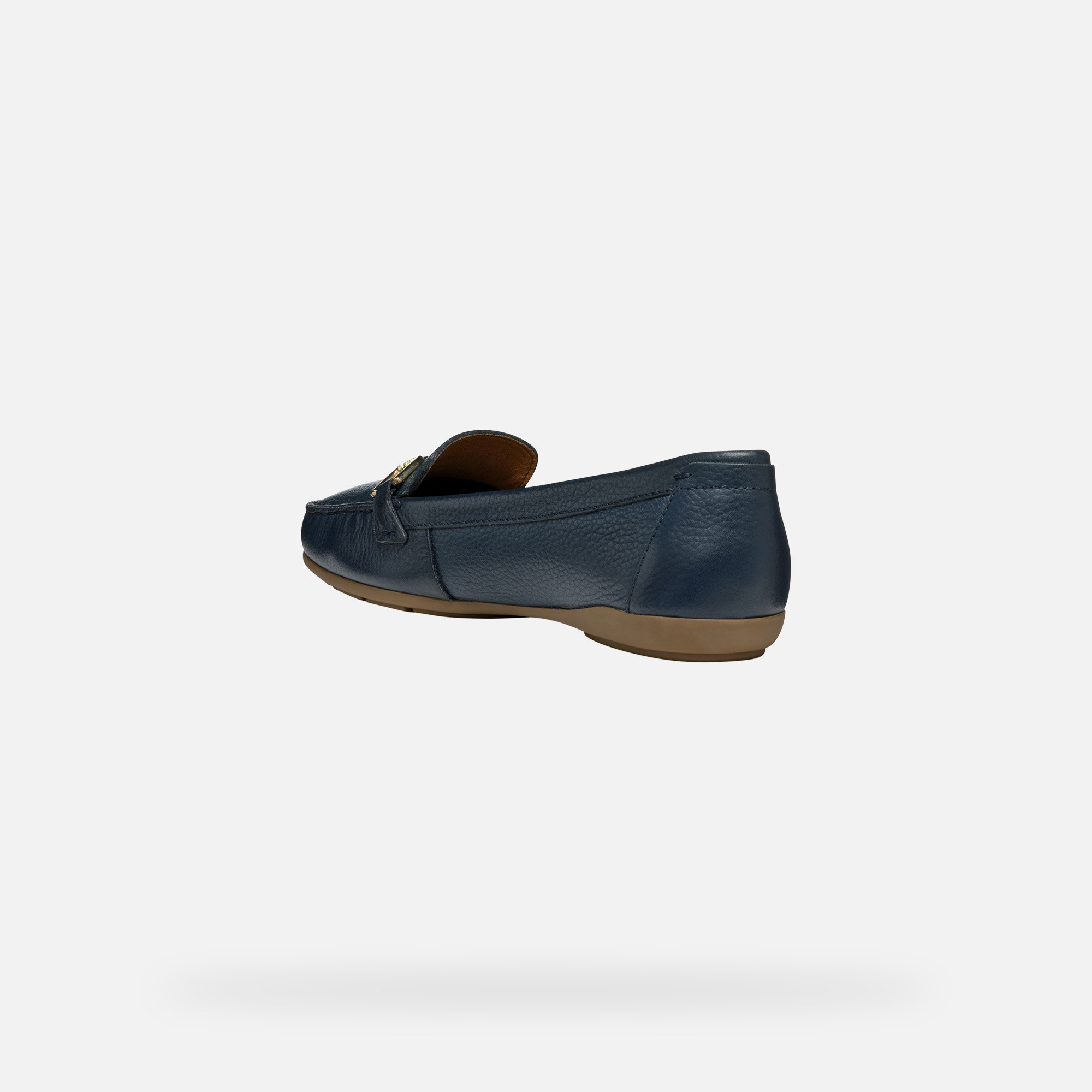 Dark blue women&#039;s moccasins Geox Annytah Moc - Women&#039;s