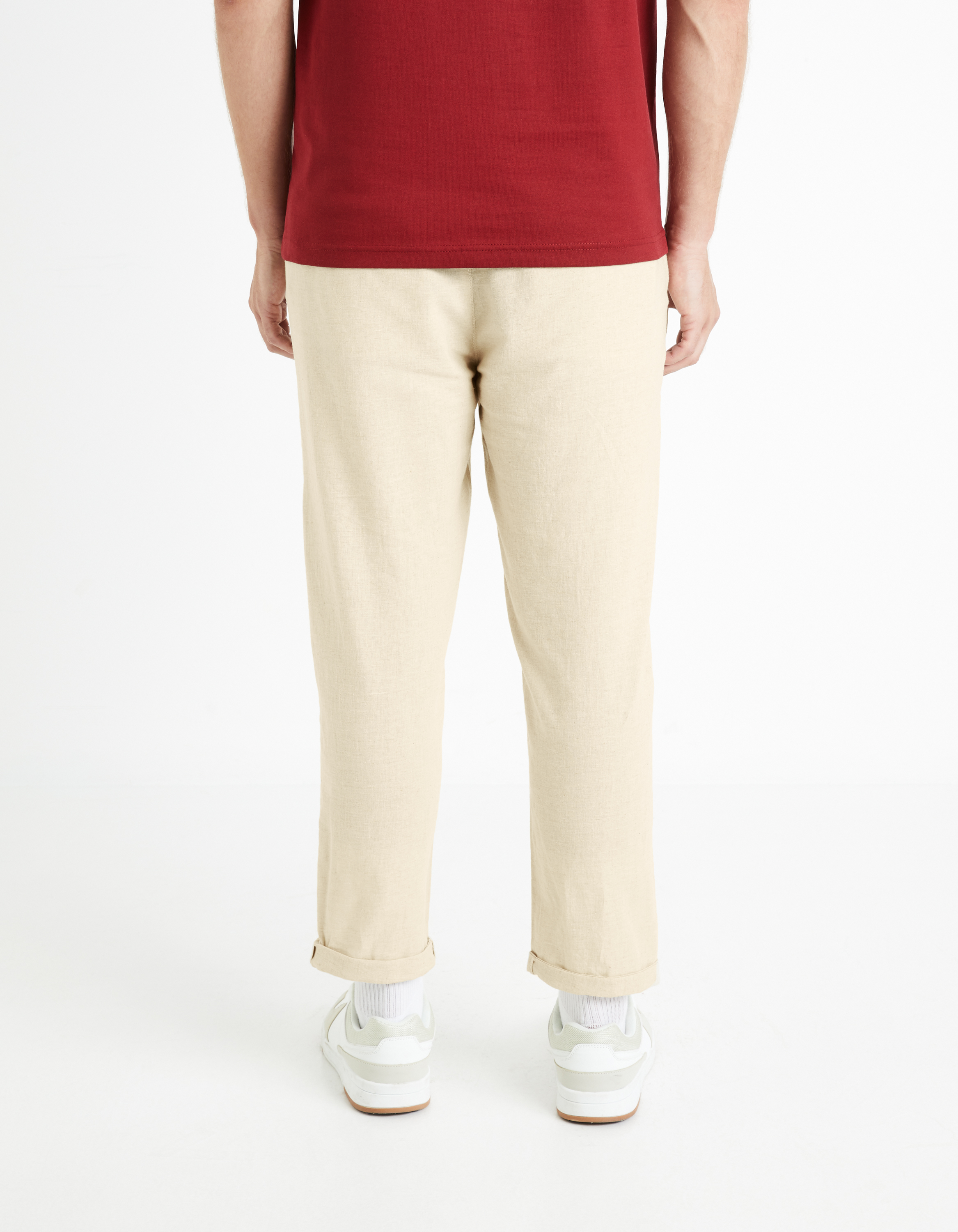 Pantaloni casual pentru barbati Celio - bej