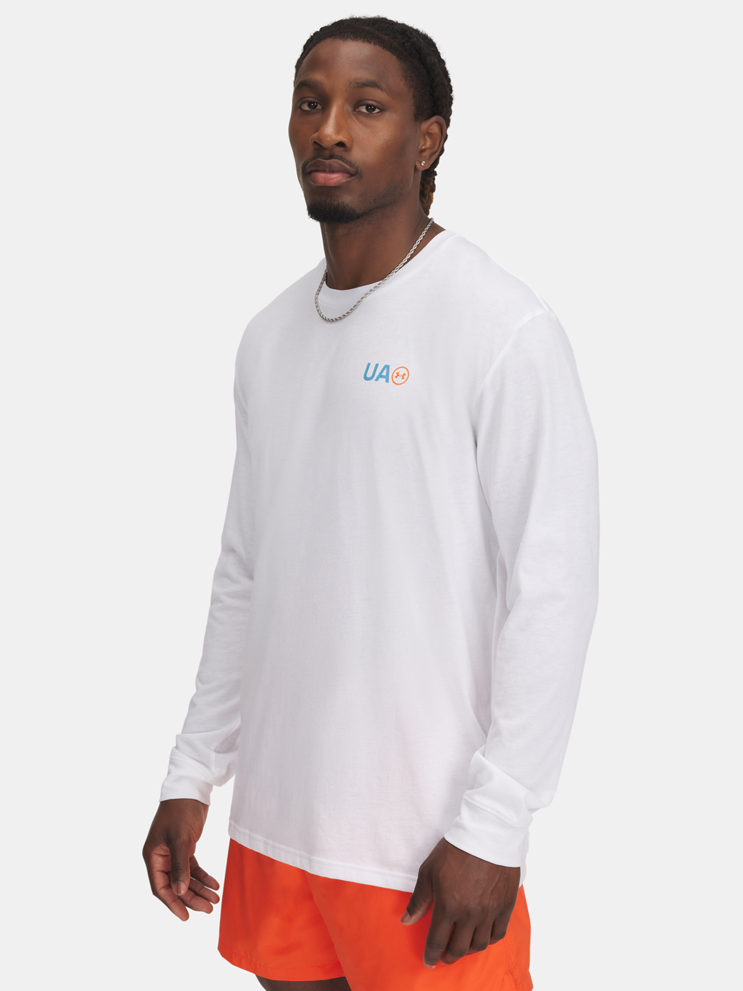 Men's T-shirt Under Armour UA M WORKWEAR LOGO LS - Men's