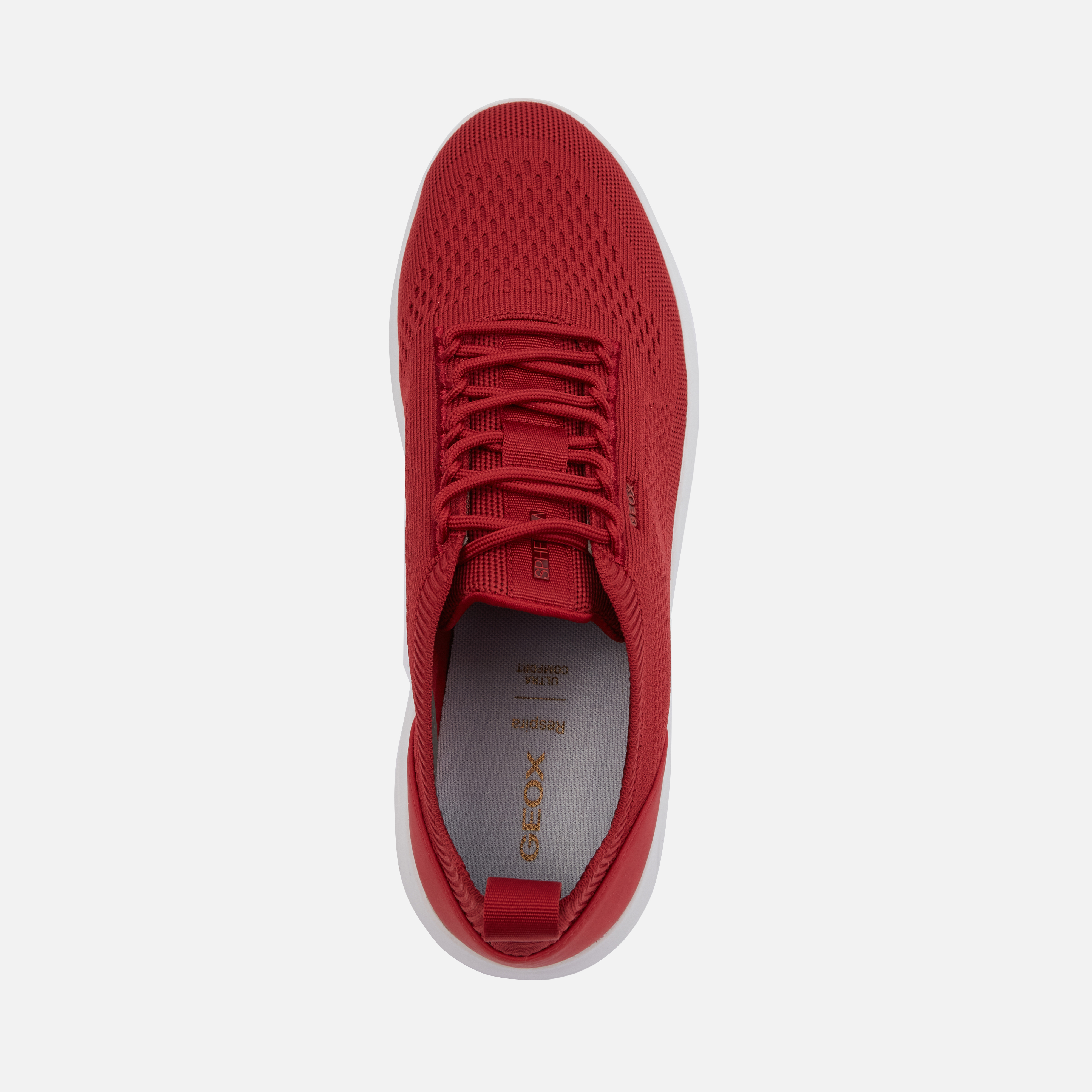 Red men&#039;s sneakers Geox Spherica - Men&#039;s