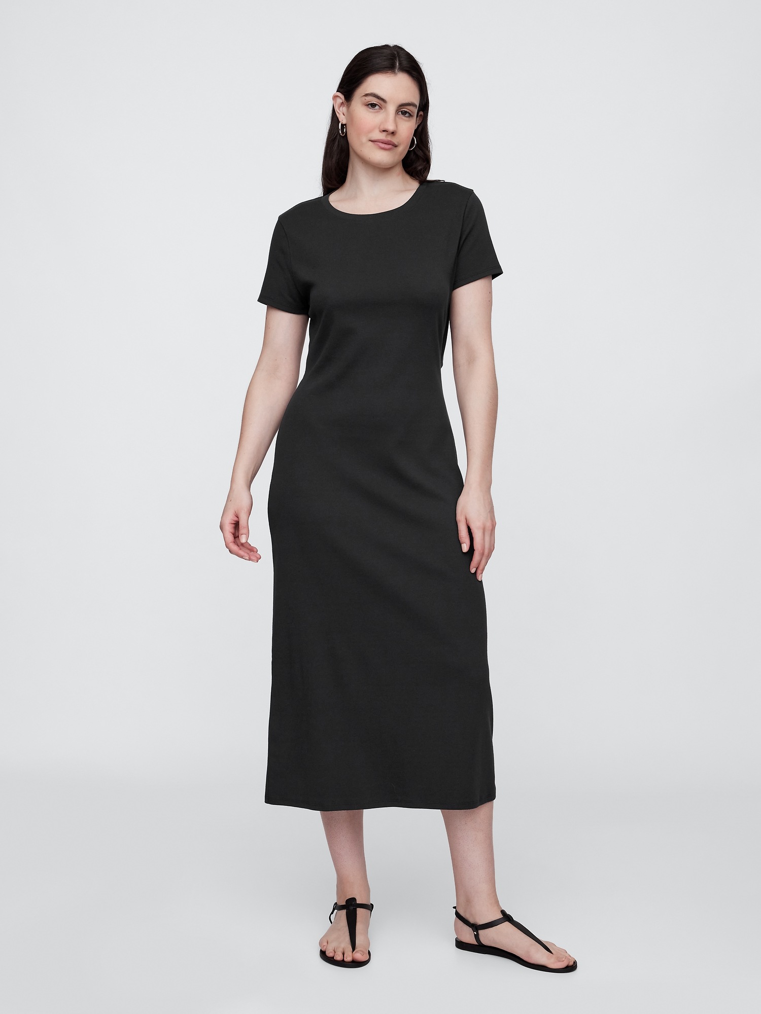 GAP Knitted midi dress with cutouts - Women's