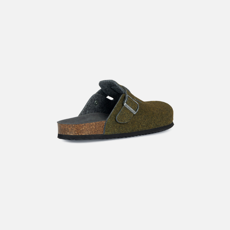 Khaki men&#039;s slippers Geox Ghita - Men&#039;s