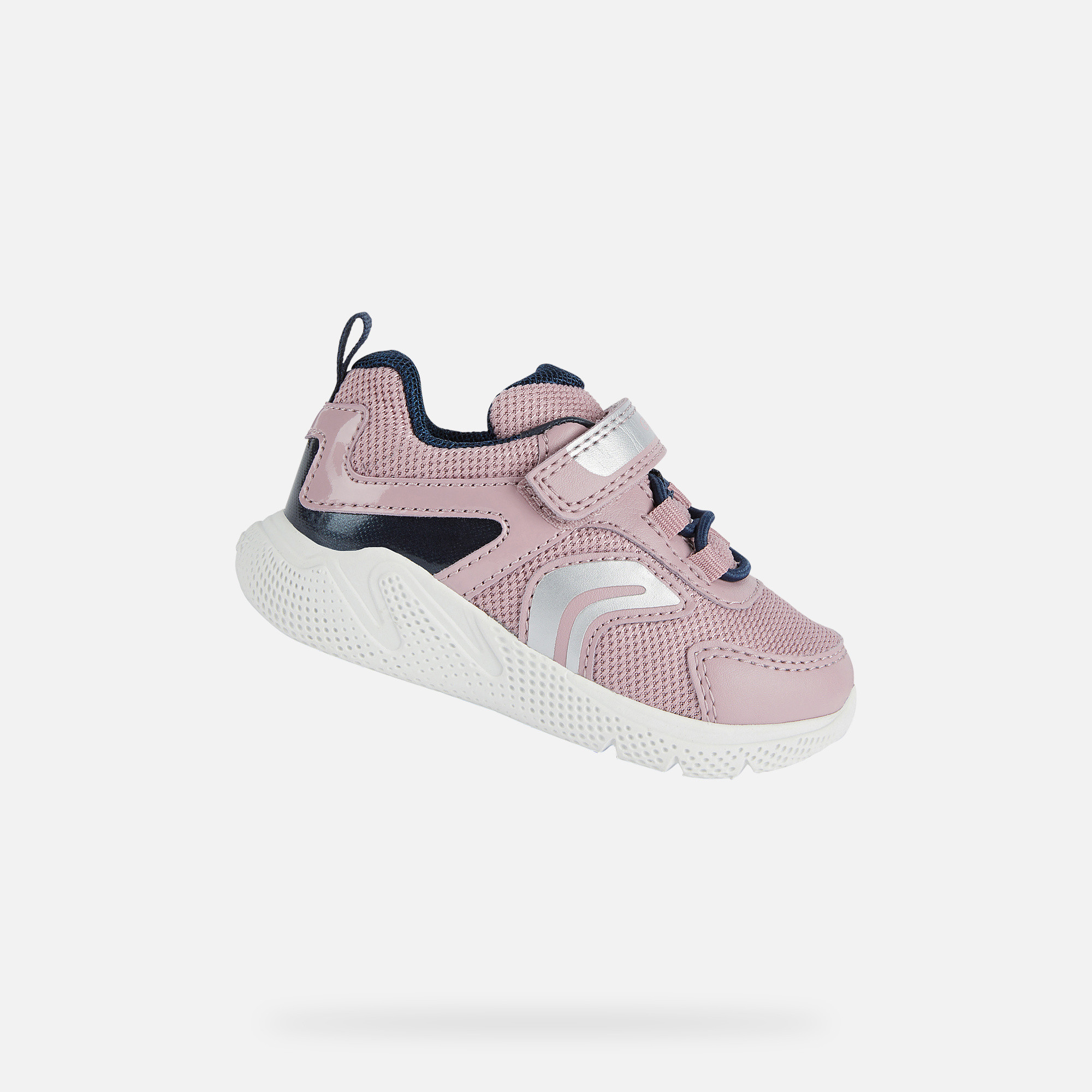 Pink Girls Sneakers Geox Sprintye - Girls