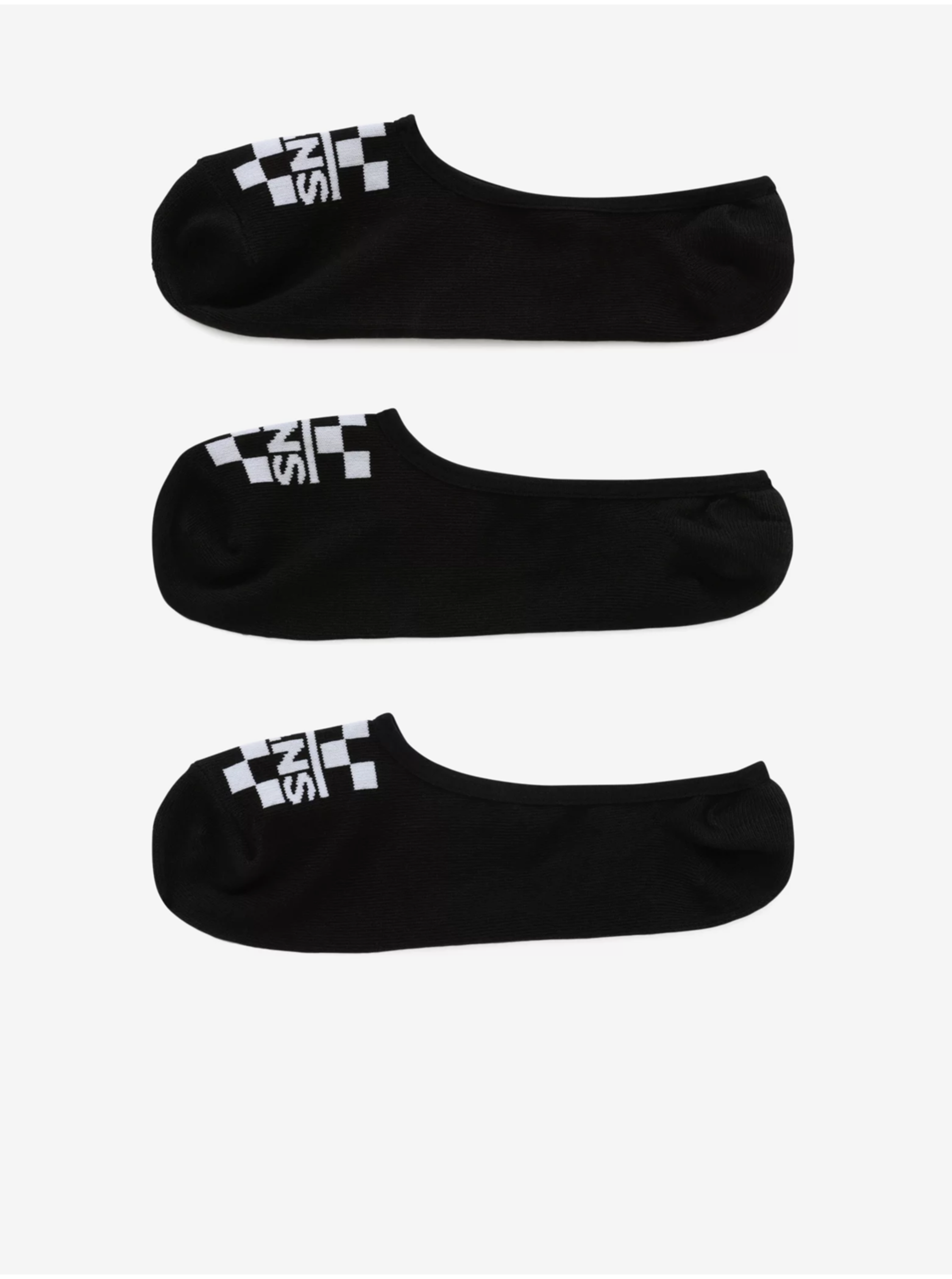 Set of three pairs of socks in black VANS - Men