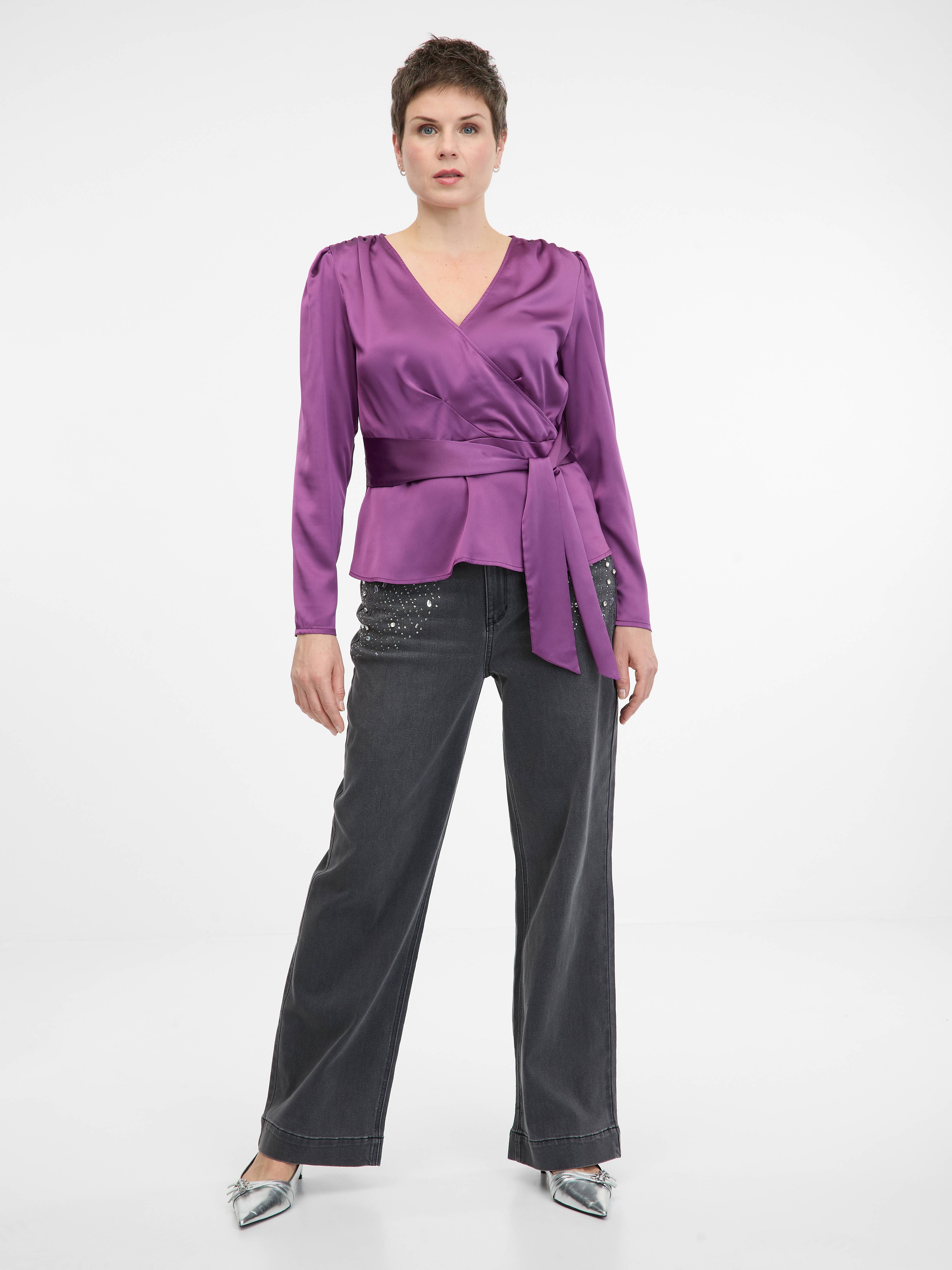 Purple women's blouse ORSAY - Women's