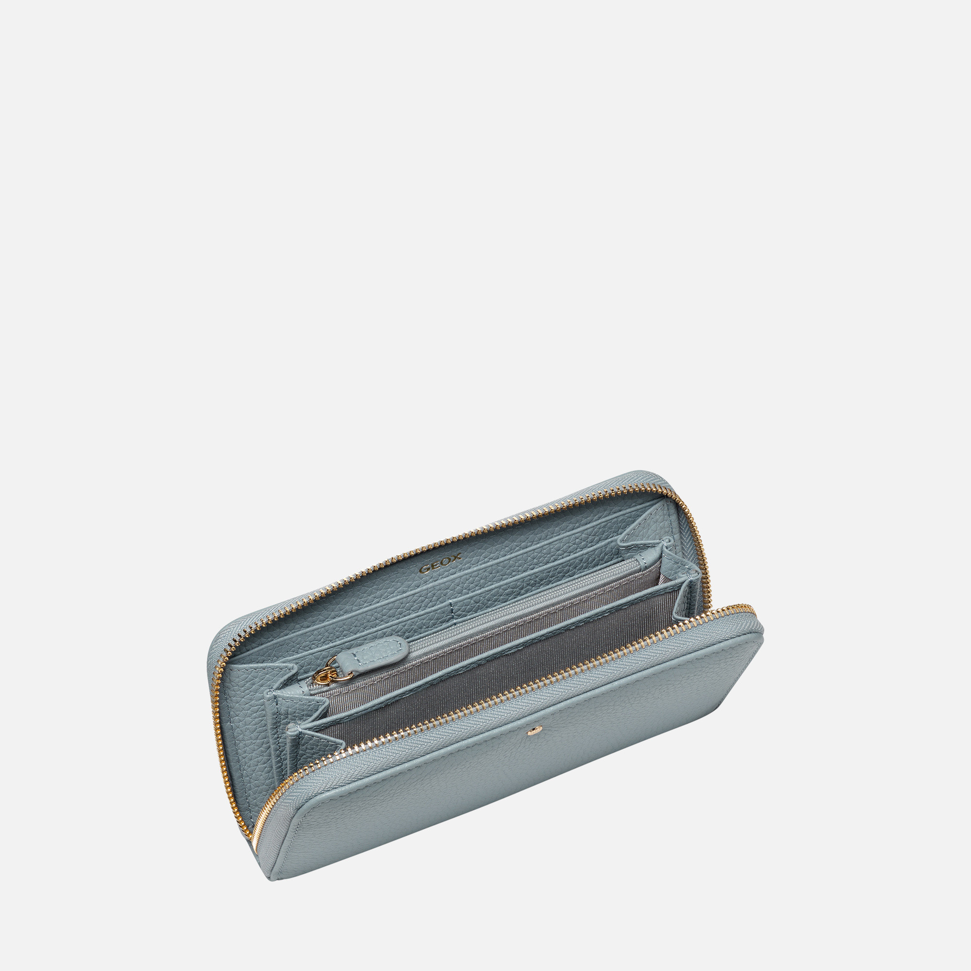 Light blue women&#039;s wallet Geox - Women&#039;s