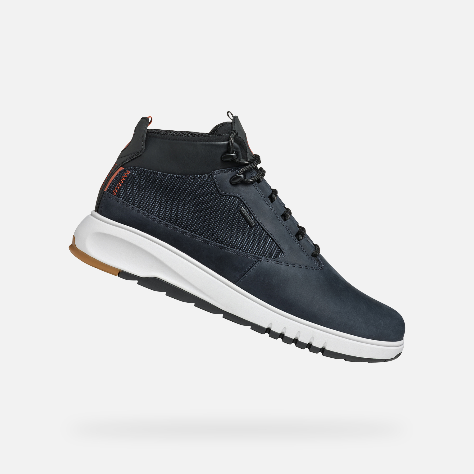 Dark blue men&#039;s ankle shoes Geox Aerantis 4X4 B Abx - Men&#039;s