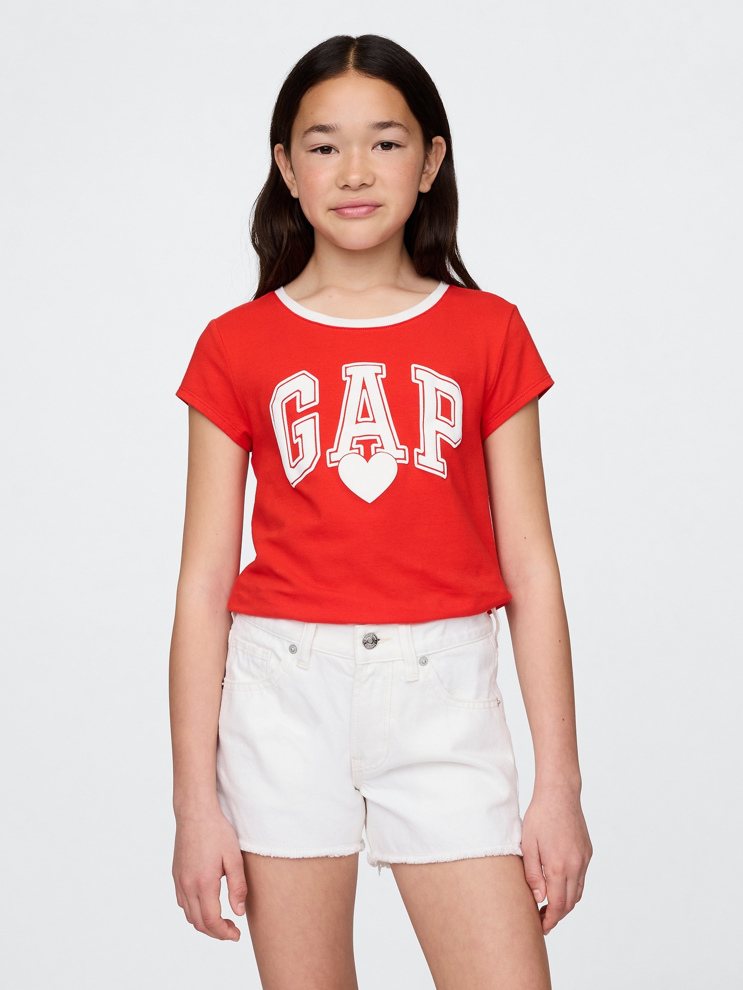 GAP Dětské tričko s logem Americana - Holky