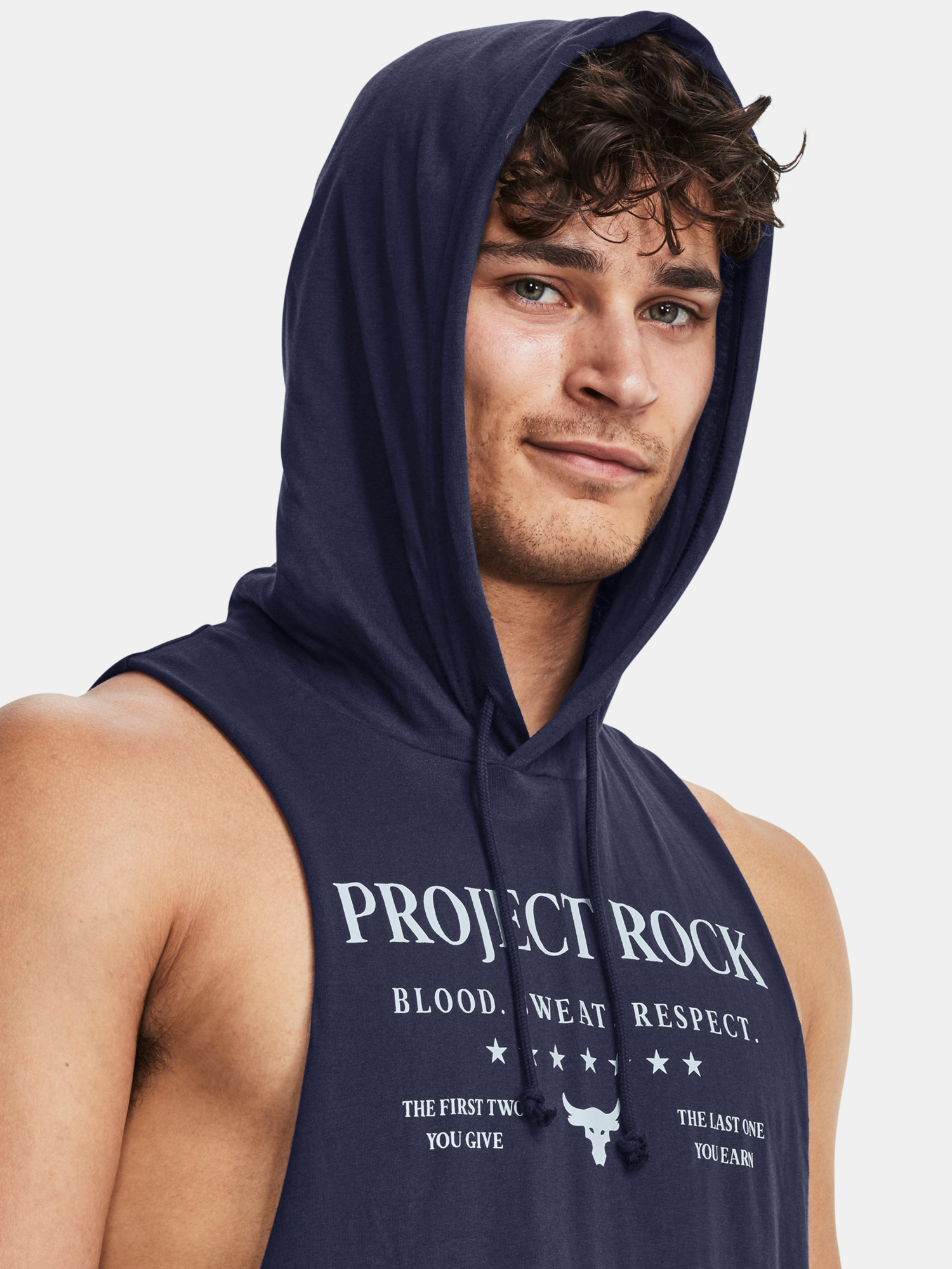 Under Armour Sweatshirt Pjt Rck SL Hoodie Q3-BLU - Men's