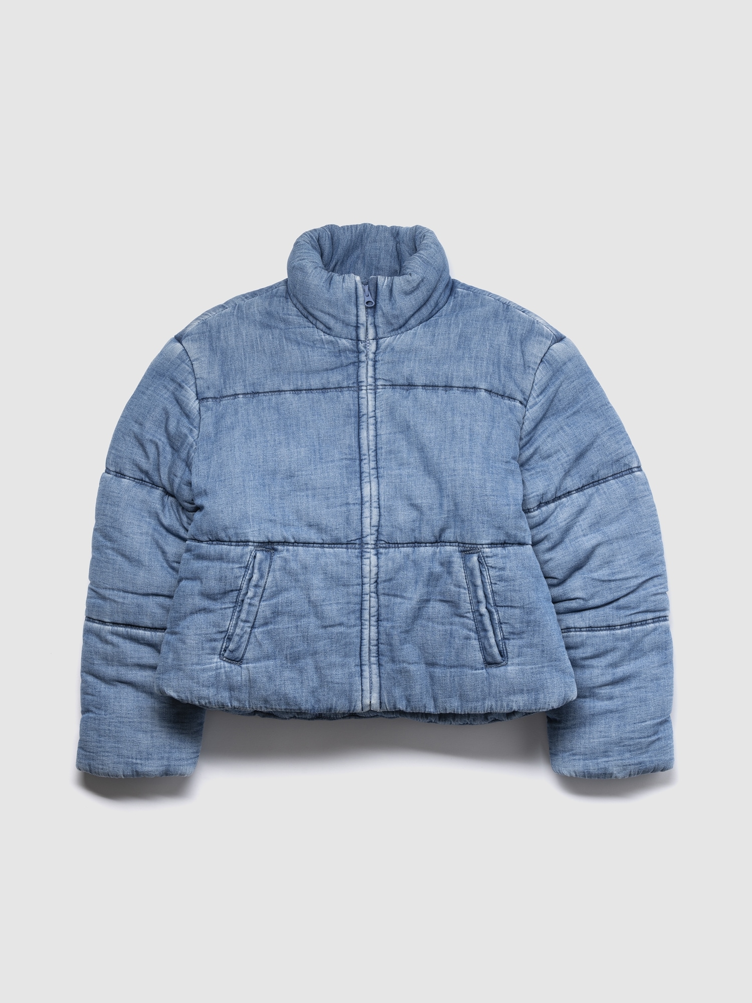 GAP Children's Quilted Denim Jacket - Girls