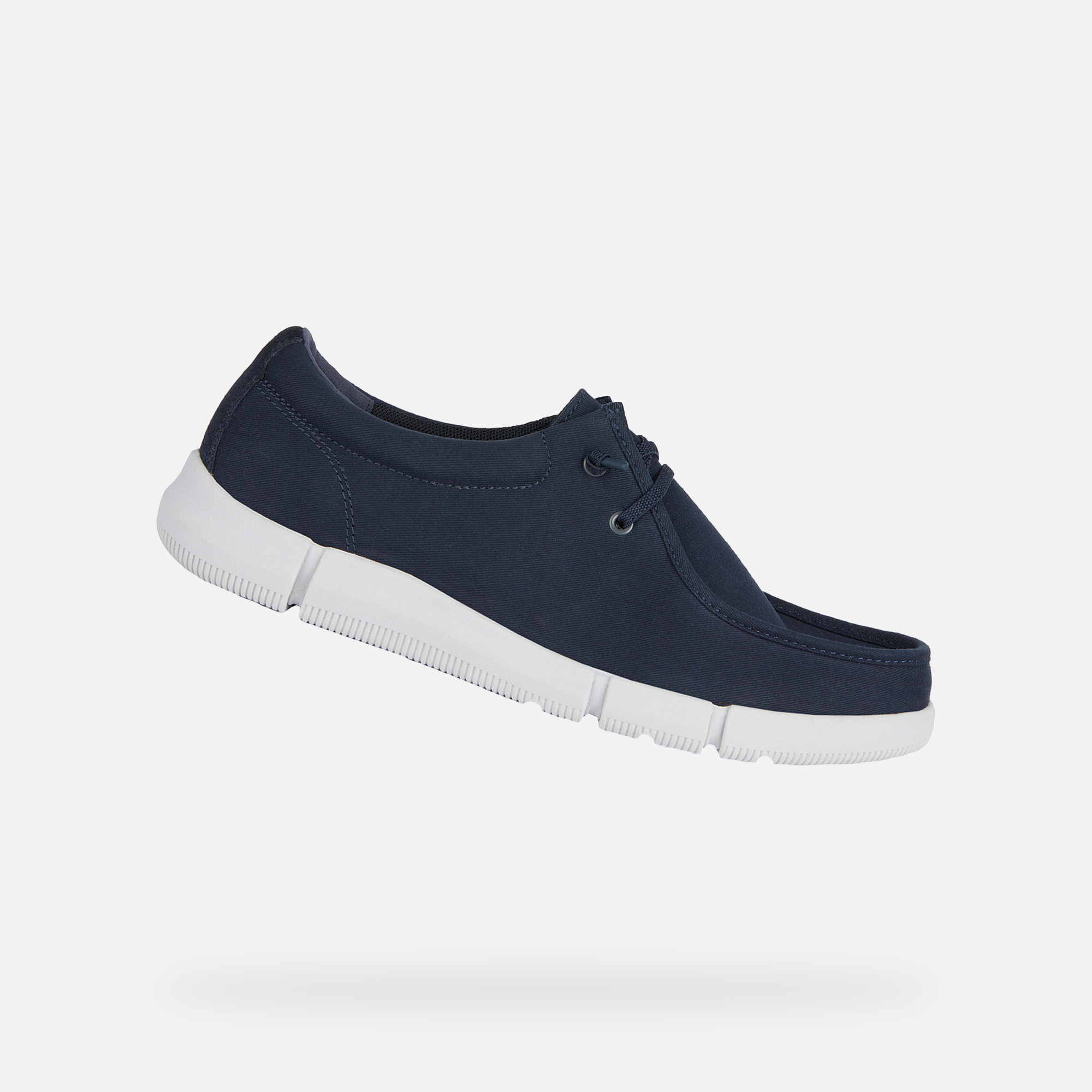 Dark blue men&#039;s moccasins Geox Adacter - Men&#039;s