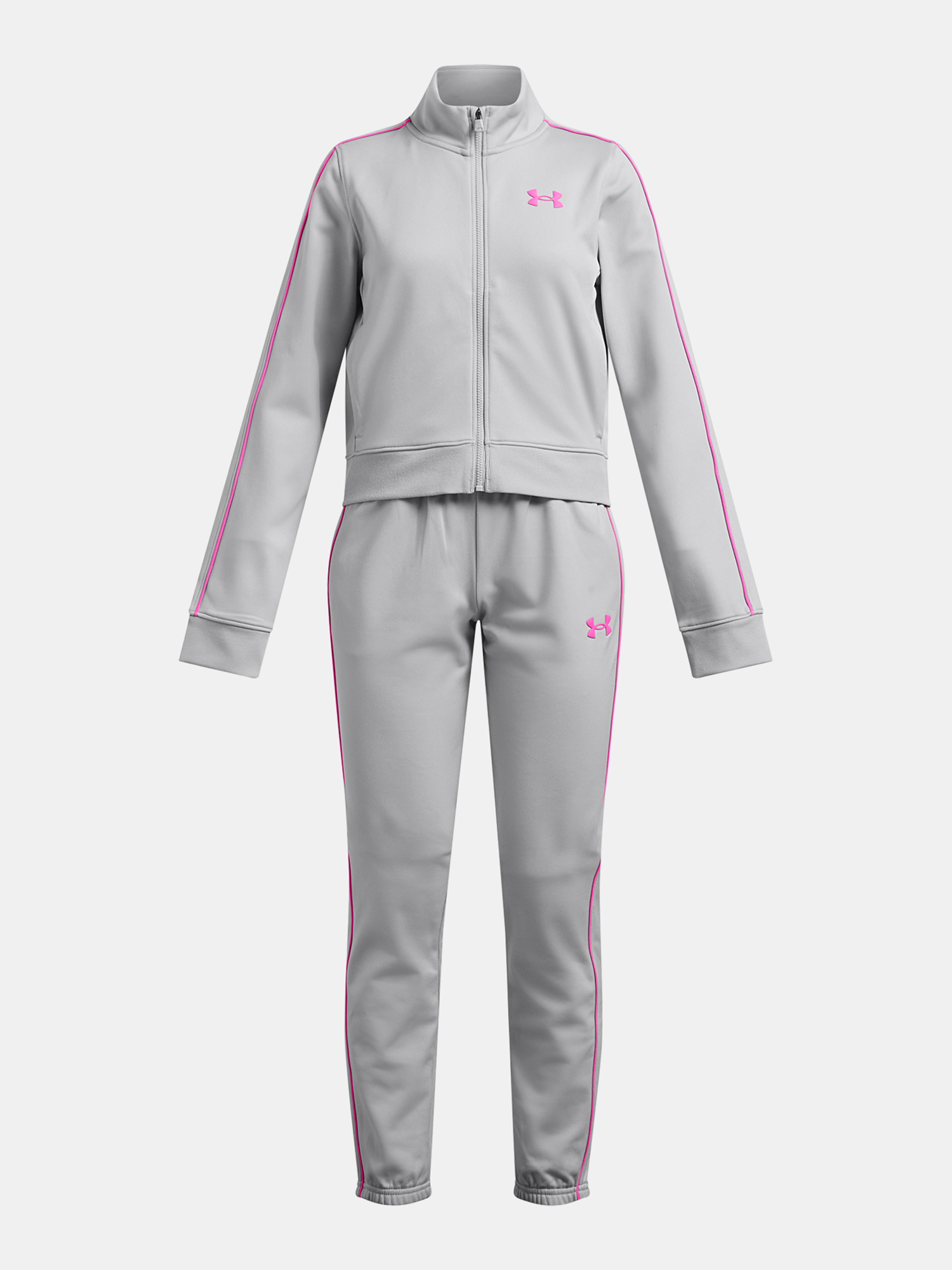 Under Armour Girls' UA Icon Knit Crop Tracksuit - Girls