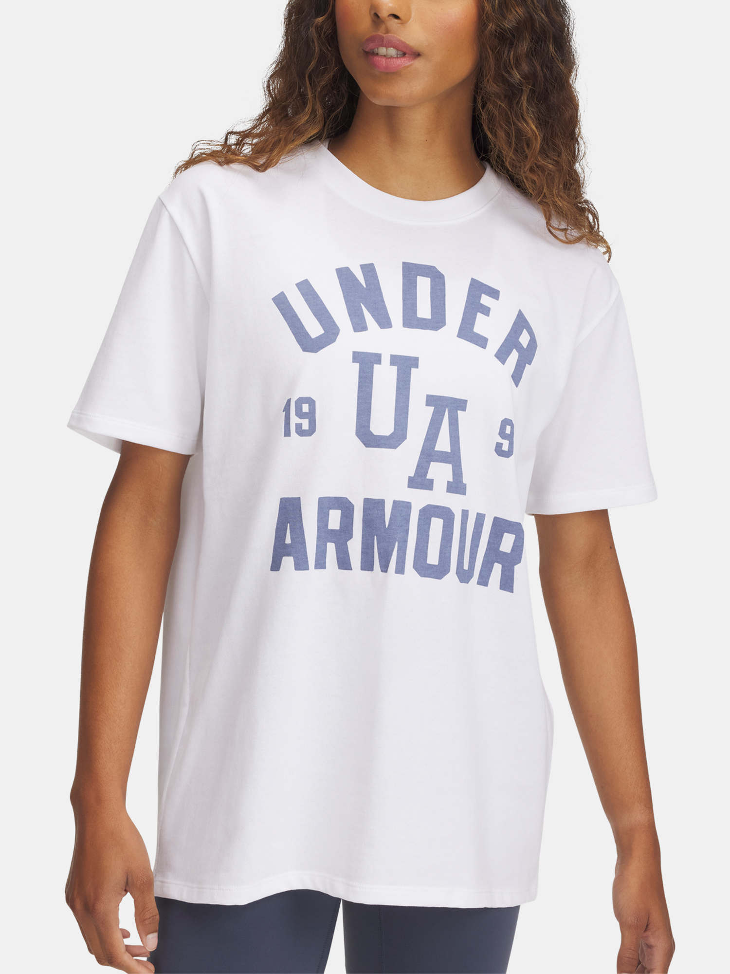 Women's T-shirt Under Armour UA HWT OS Collegiate SS - Women's
